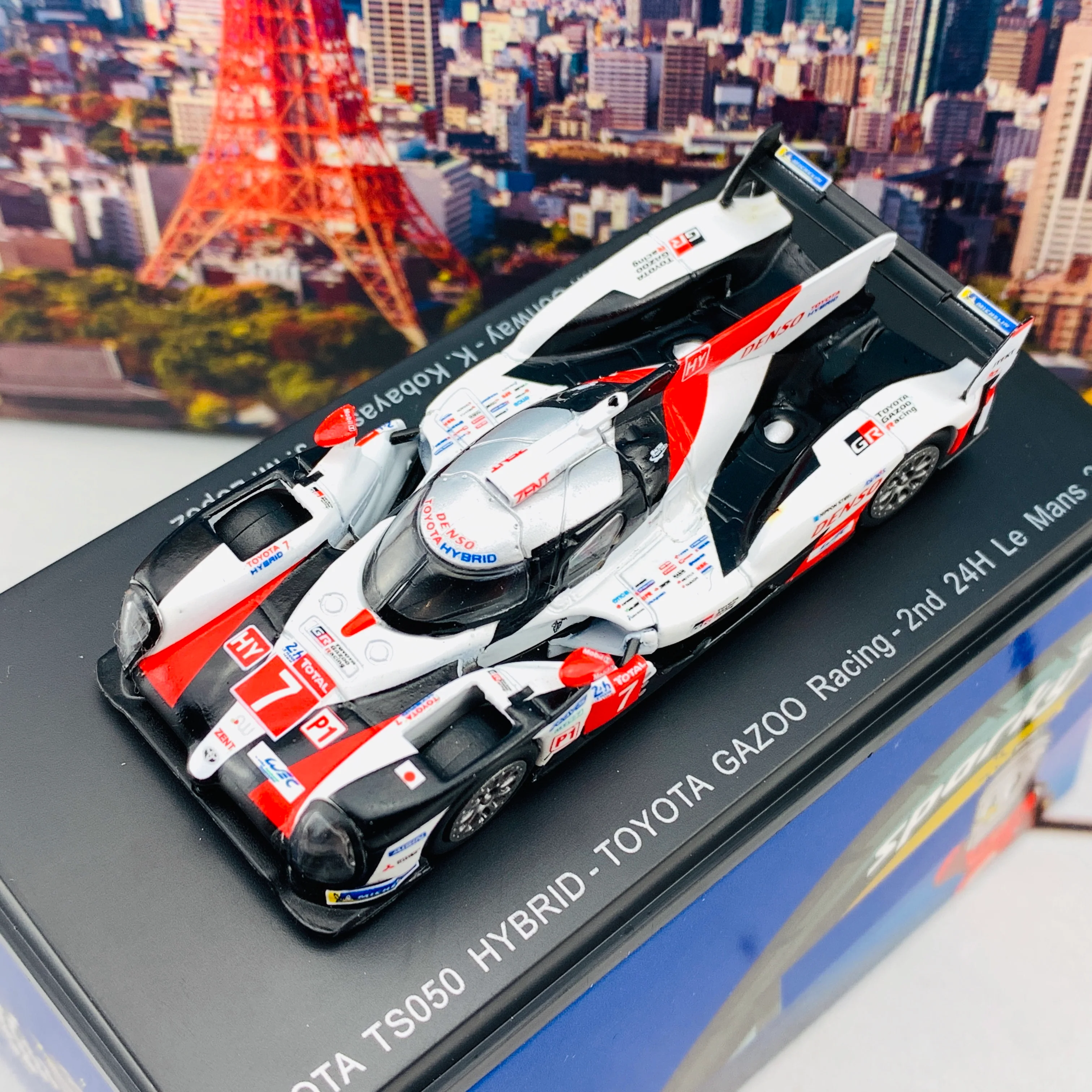 Sparky 1/64 TOYOTA TS050 HYBRID No.7 TOYOTA GAZOO Racing 2nd 24H Le Mans 2019  M. Conway - K. Kobayashi - J. M. López Y138 - Image 3