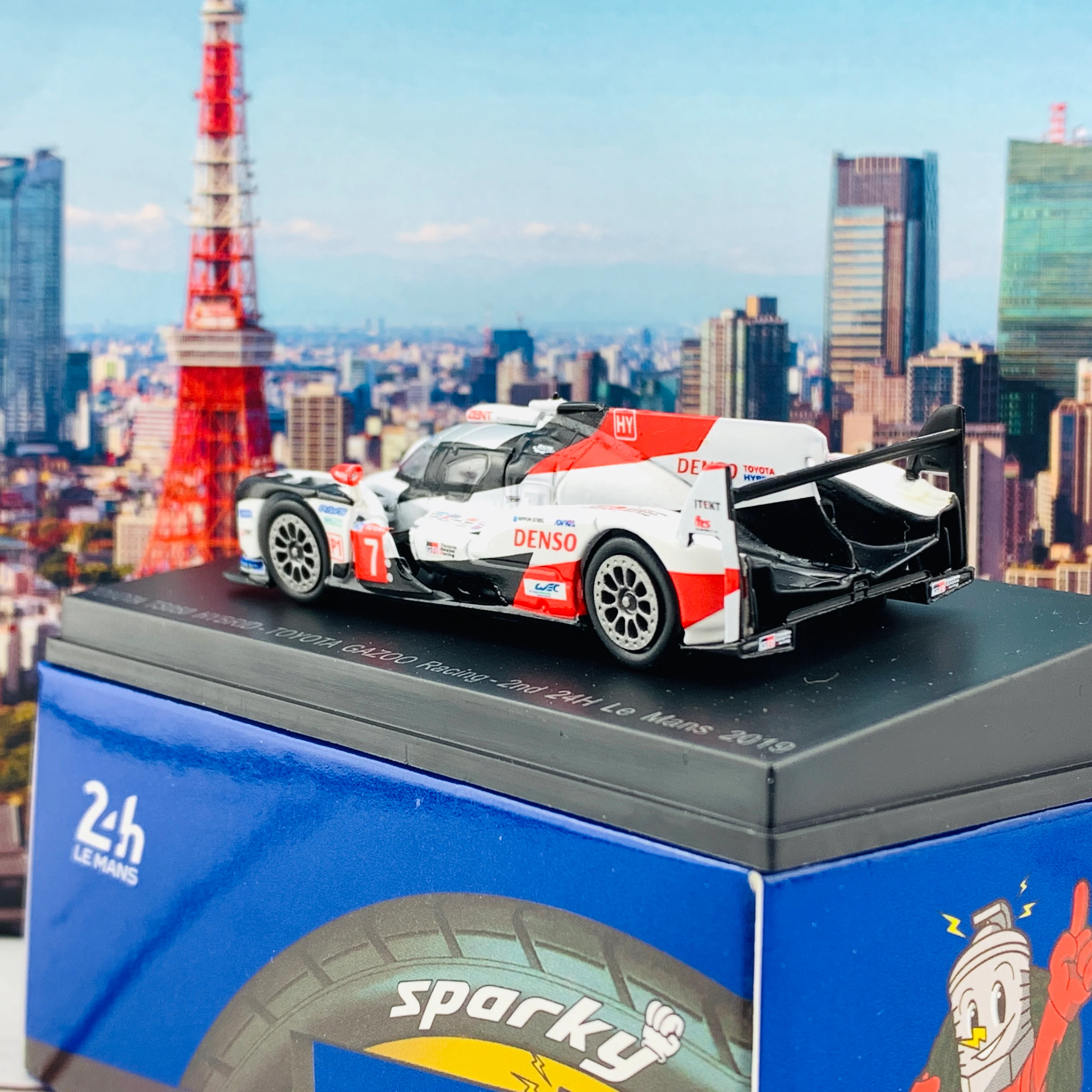 Sparky 1/64 TOYOTA TS050 HYBRID No.7 TOYOTA GAZOO Racing 2nd 24H Le Mans 2019  M. Conway - K. Kobayashi - J. M. López Y138 - Image 4