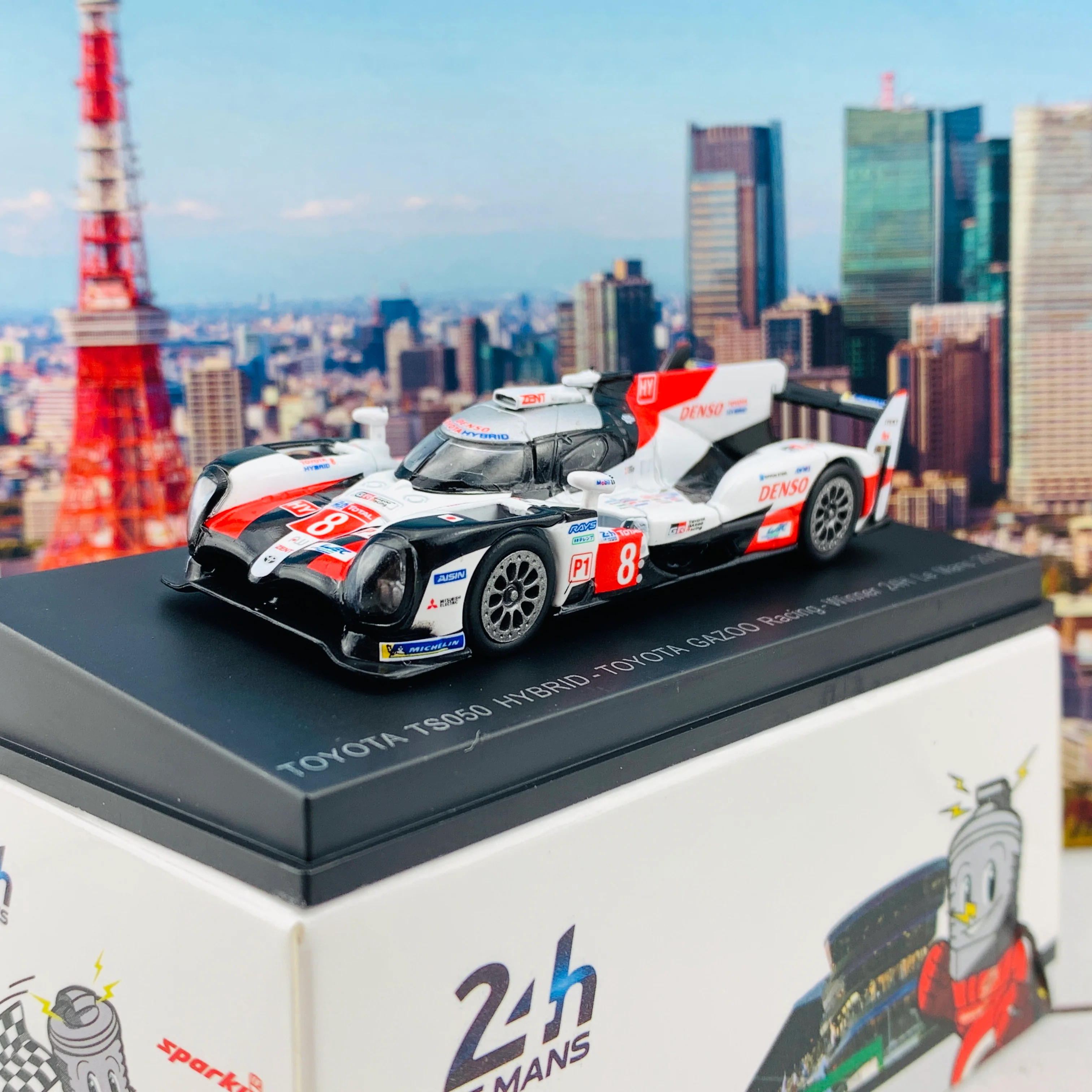Sparky 1/64 TOYOTA TS050 HYBRID No.8 TOYOTA GAZOO Racing Winner 24H Le Mans 2019 S. Buemi - K. Nakajima - F. Alonso Y139 - Image 2