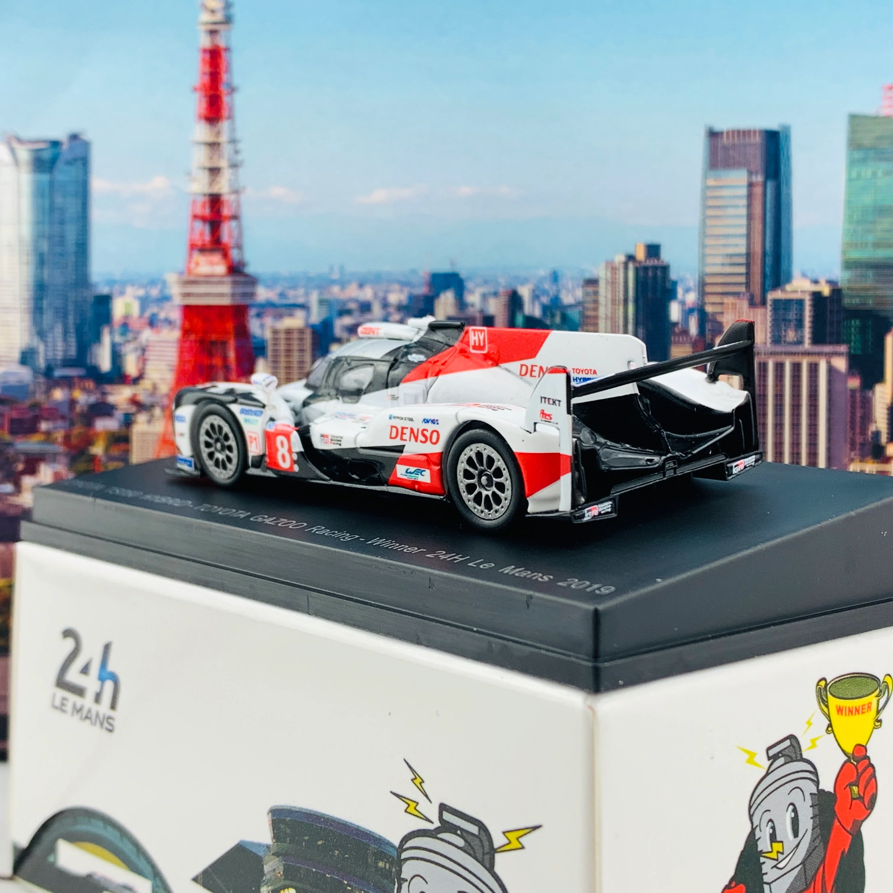 Sparky 1/64 TOYOTA TS050 HYBRID No.8 TOYOTA GAZOO Racing Winner 24H Le Mans 2019 S. Buemi - K. Nakajima - F. Alonso Y139 - Image 4