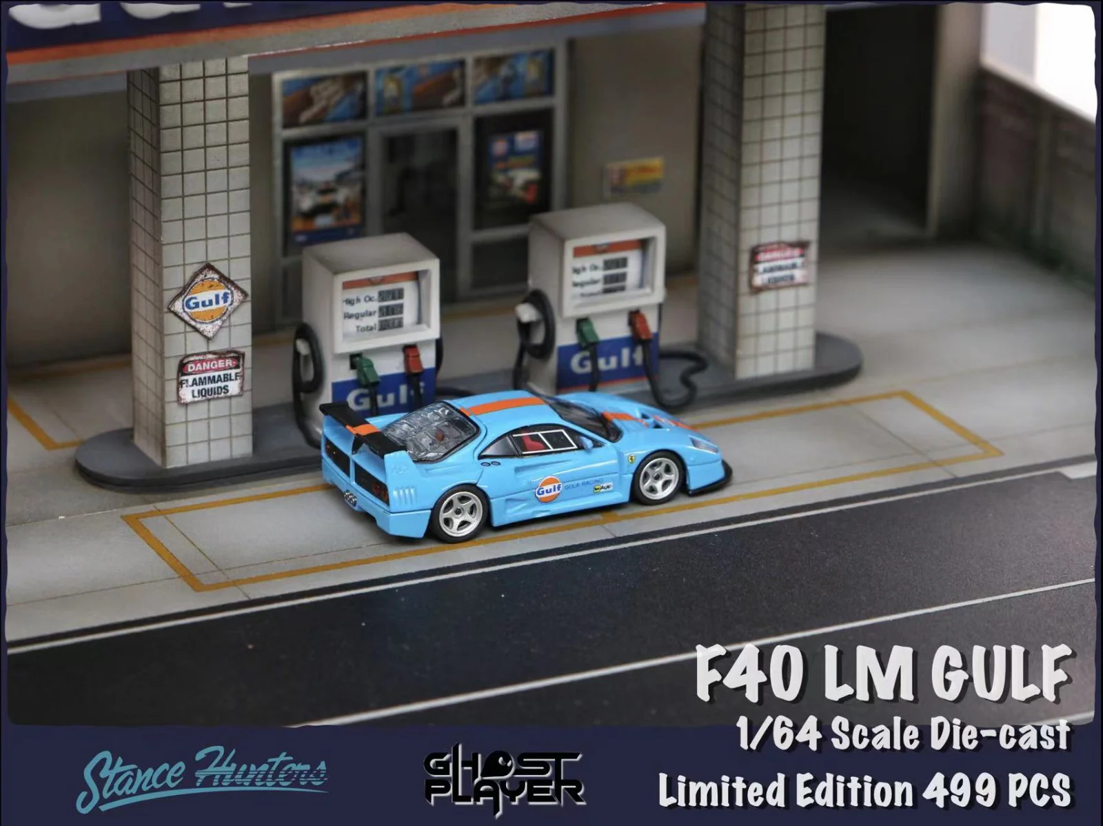 Stance Hunters 1/64 Ghost Player F40 LM Gulf - Image 4
