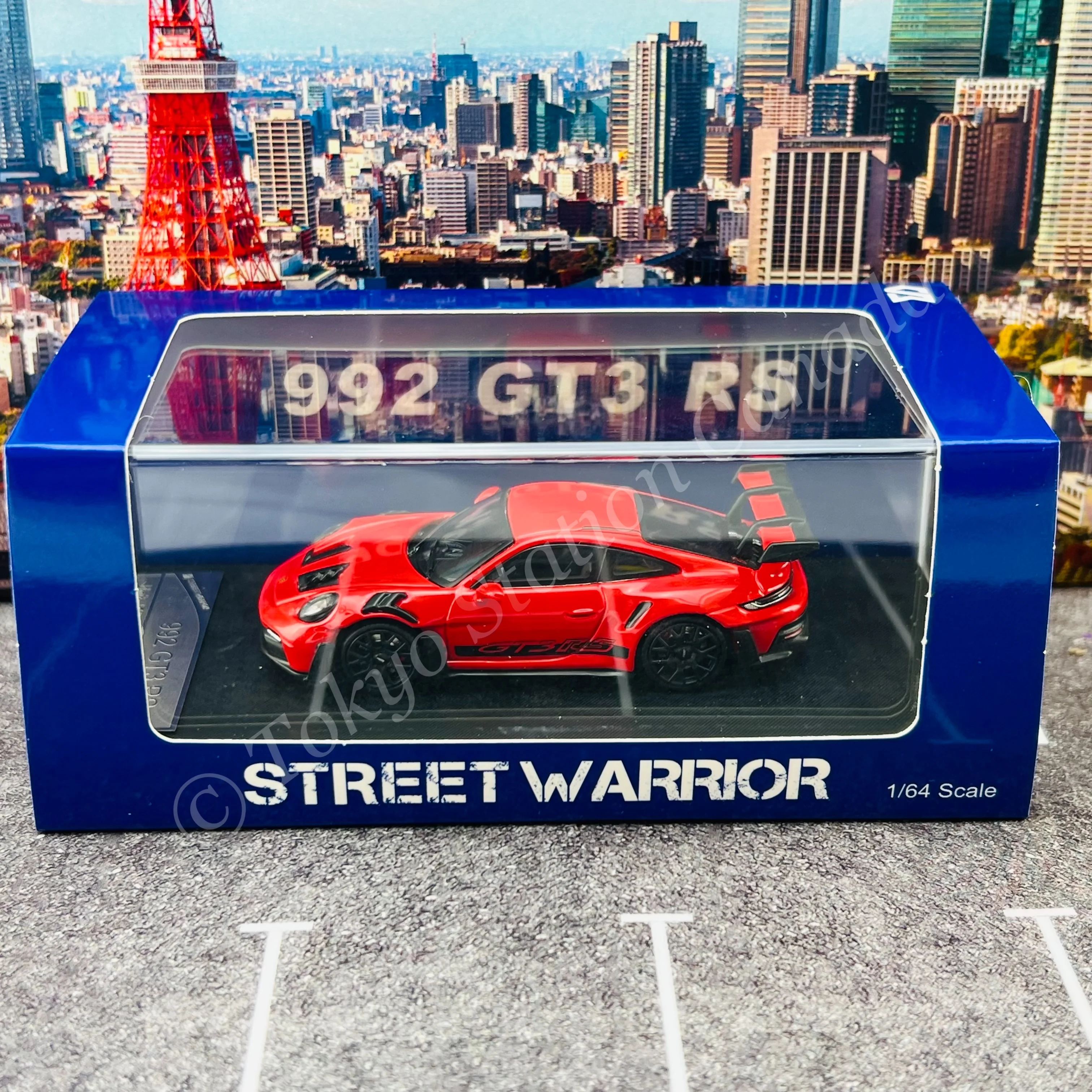 Street Weapon 1/64 992 GT3 RS RED - Image 2