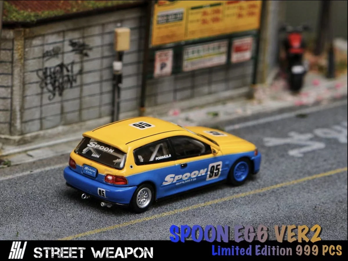 Street Weapon x Stance Hunters 1/64 Civic EG6 Spoon #95 - Image 3