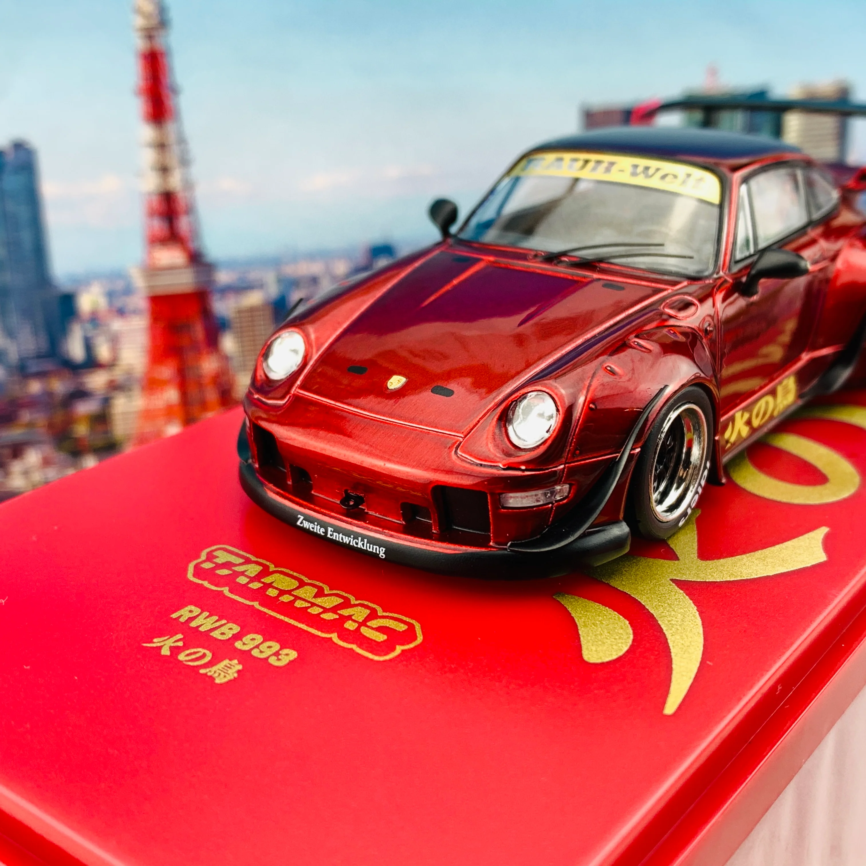 Tarmac Works 1/43 Hobby Collection RWB 993 火の鳥 Firebird T43-014-BF - Image 3