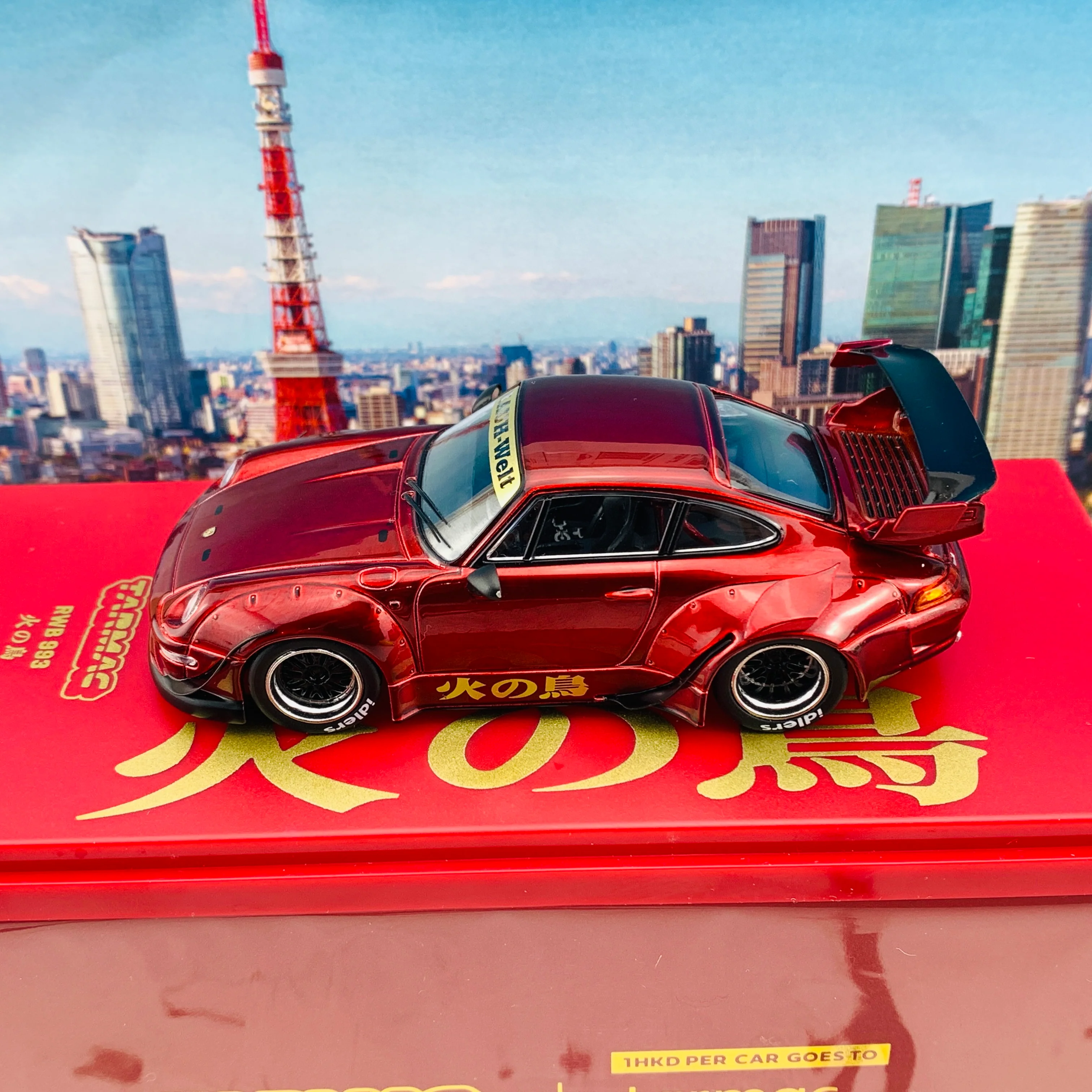 Tarmac Works 1/43 Hobby Collection RWB 993 火の鳥 Firebird T43-014-BF - Image 4
