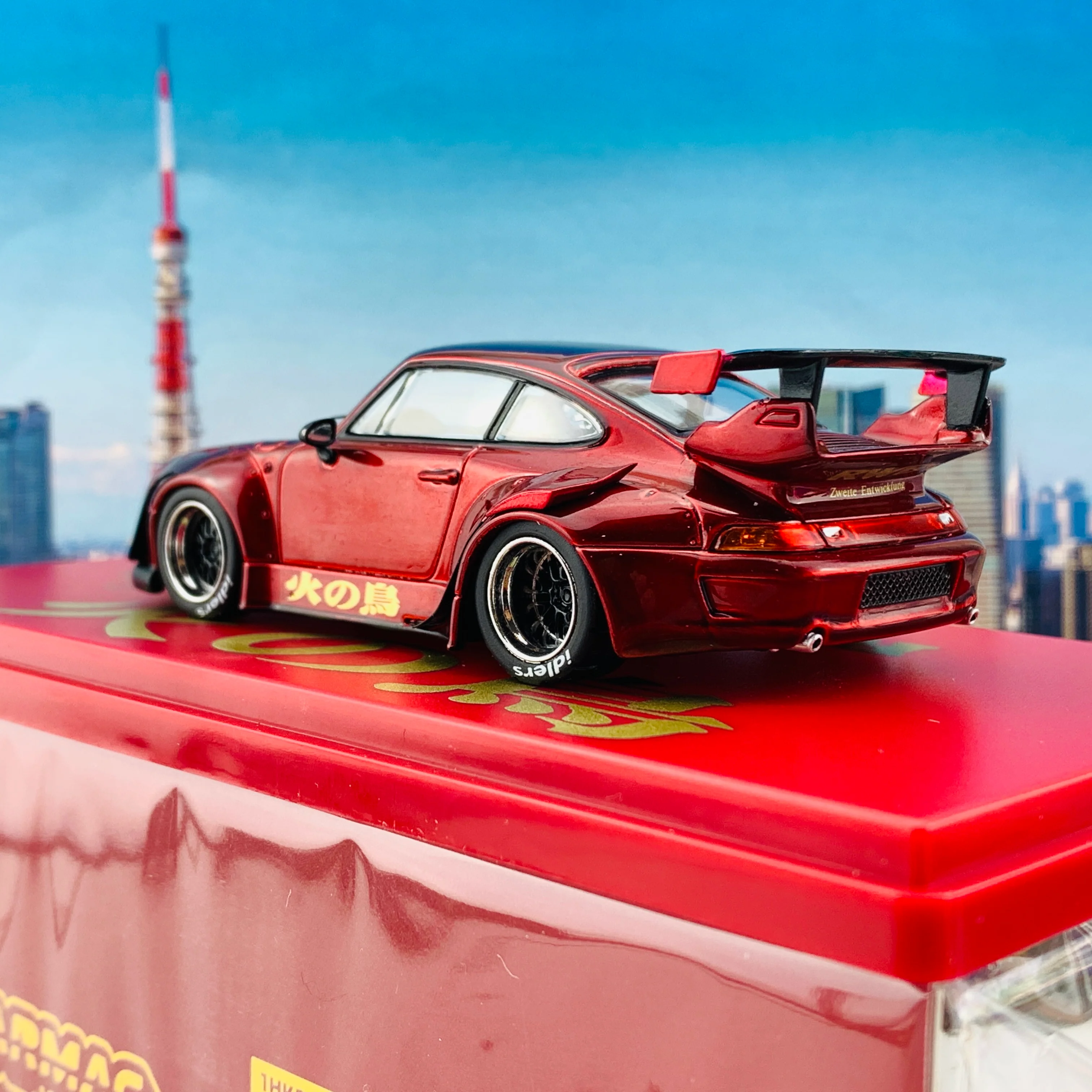 Tarmac Works 1/43 Hobby Collection RWB 993 火の鳥 Firebird T43-014-BF - Image 5