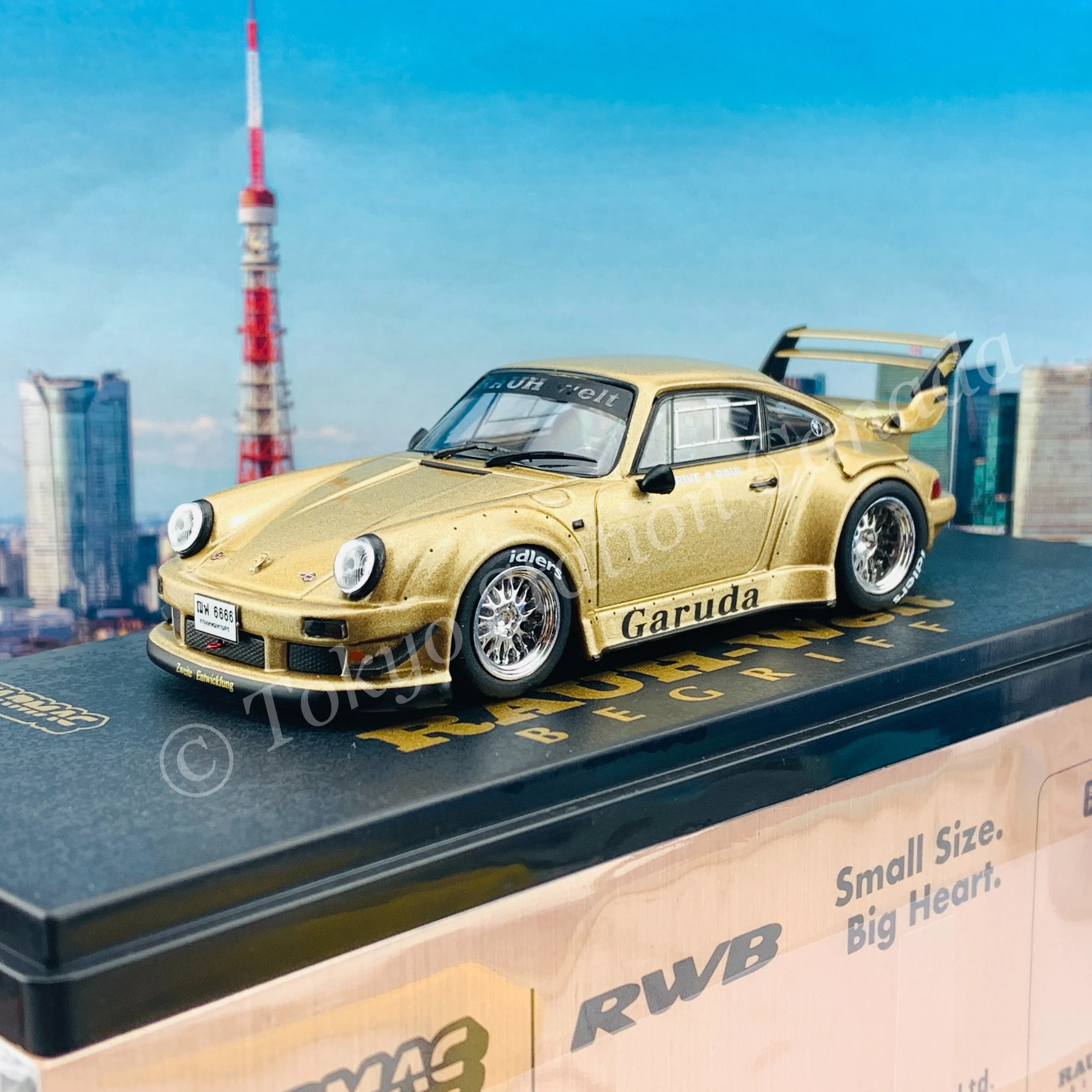 Tarmac Works 1/43 Hobby43 RWB 930  Garuda T43-013-GA - Image 2