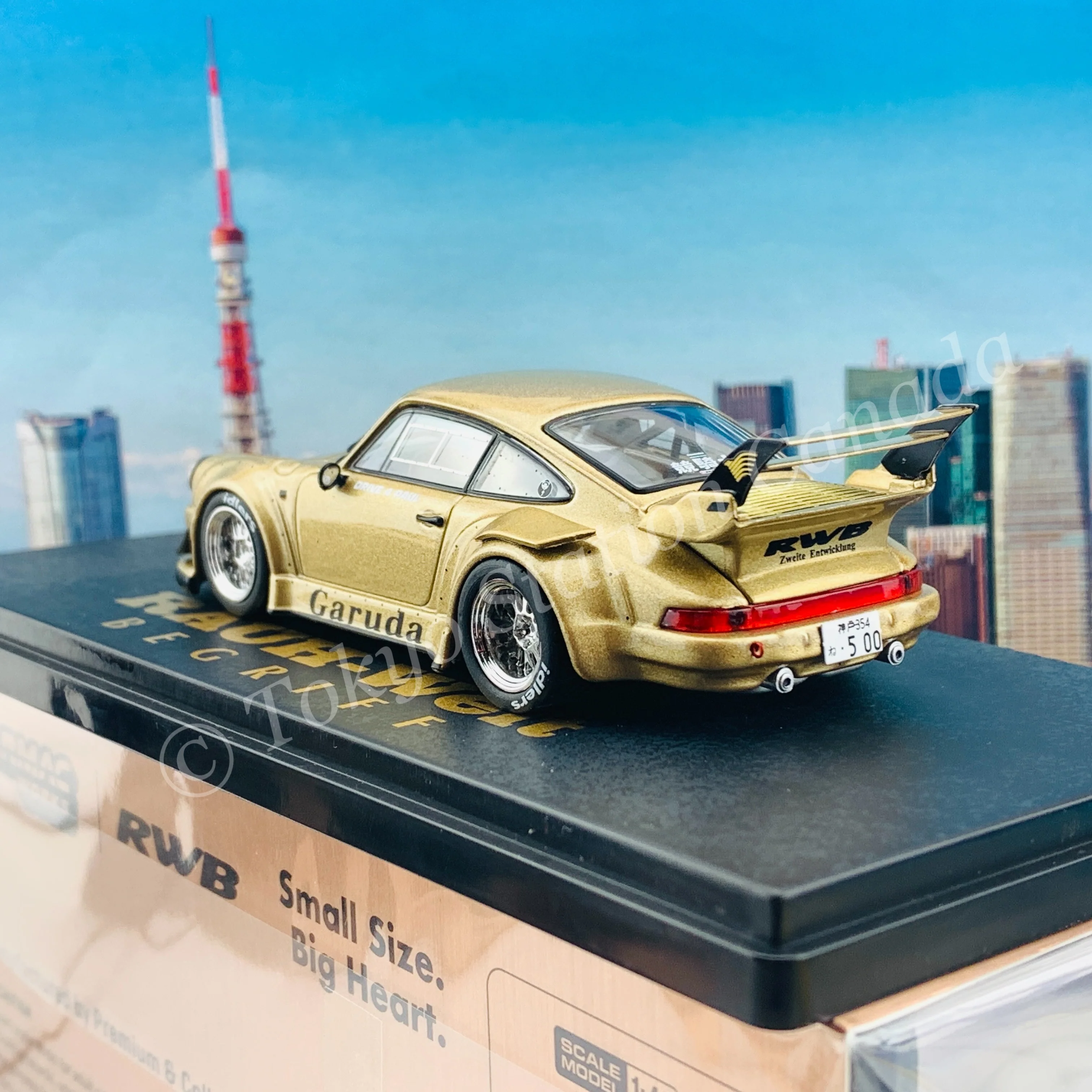Tarmac Works 1/43 Hobby43 RWB 930  Garuda T43-013-GA - Image 5