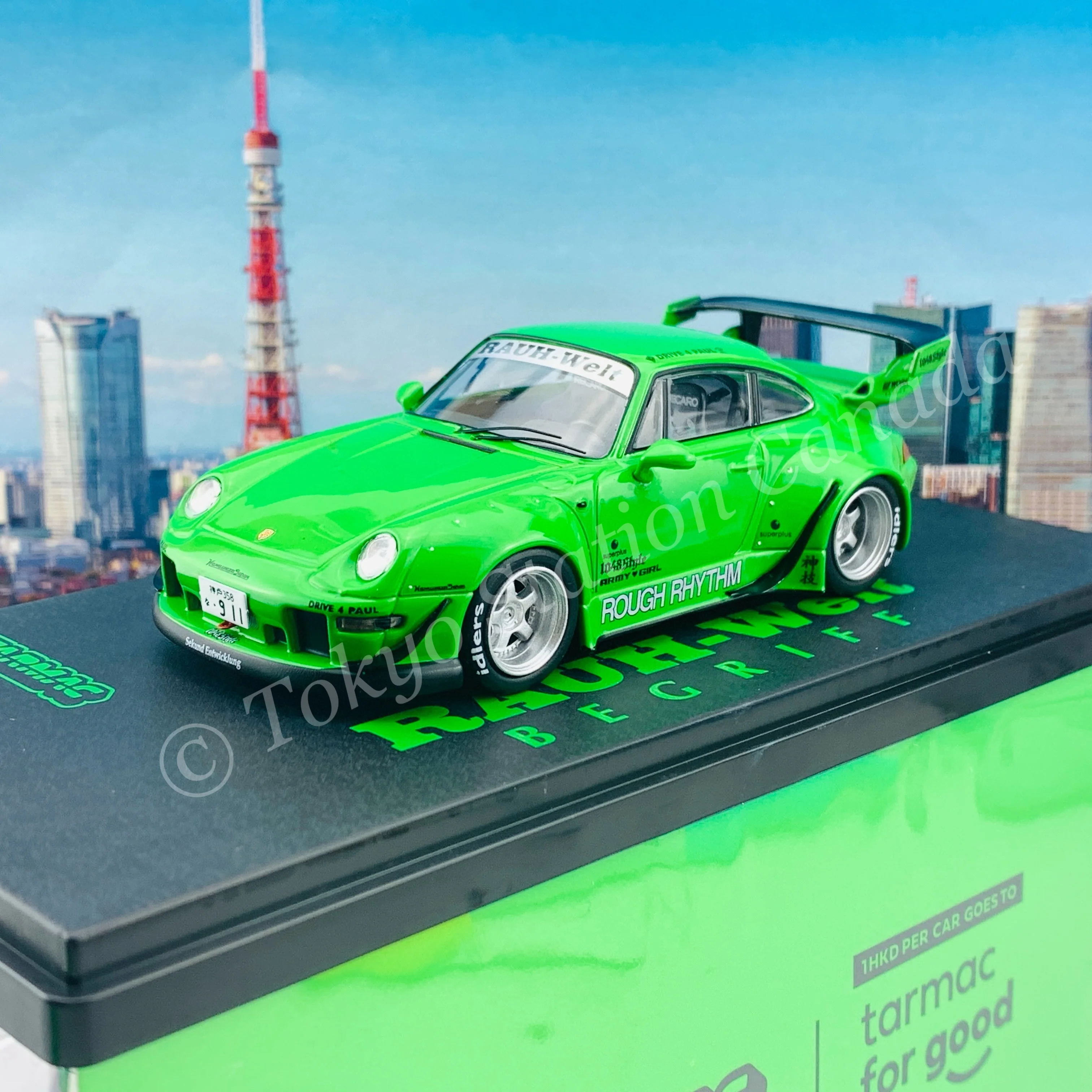 Tarmac Works 1/43 Hobby43 RWB 993 Rough Rhythm T43-014-RR - Image 2