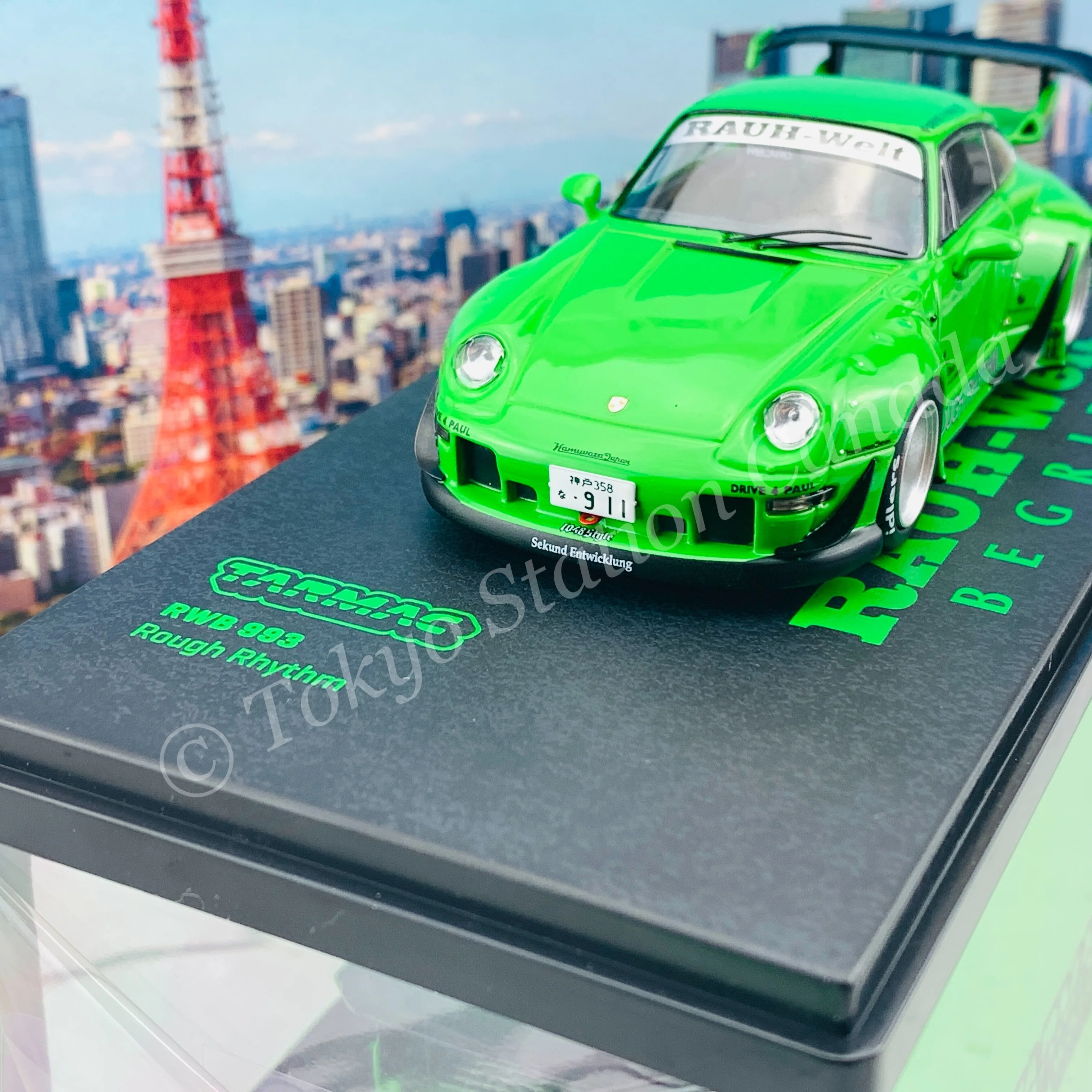 Tarmac Works 1/43 Hobby43 RWB 993 Rough Rhythm T43-014-RR - Image 3
