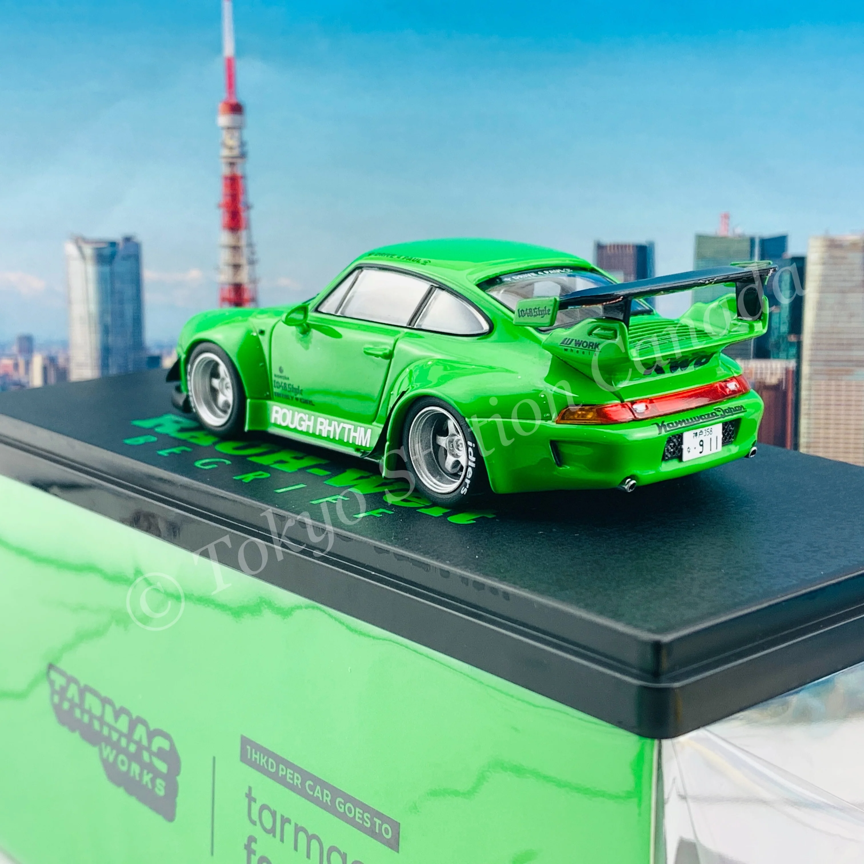 Tarmac Works 1/43 Hobby43 RWB 993 Rough Rhythm T43-014-RR - Image 4