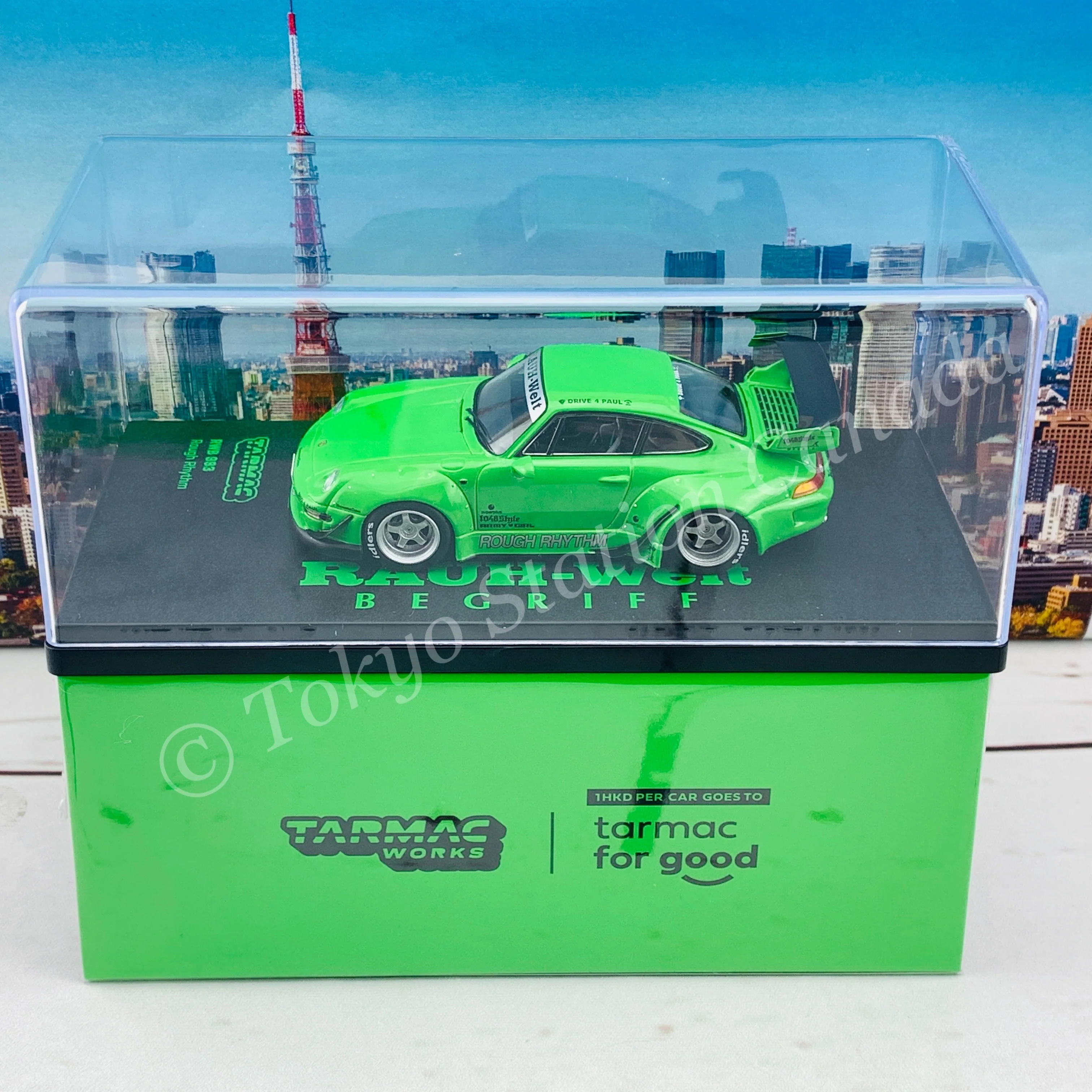 Tarmac Works 1/43 Hobby43 RWB 993 Rough Rhythm T43-014-RR - Image 7