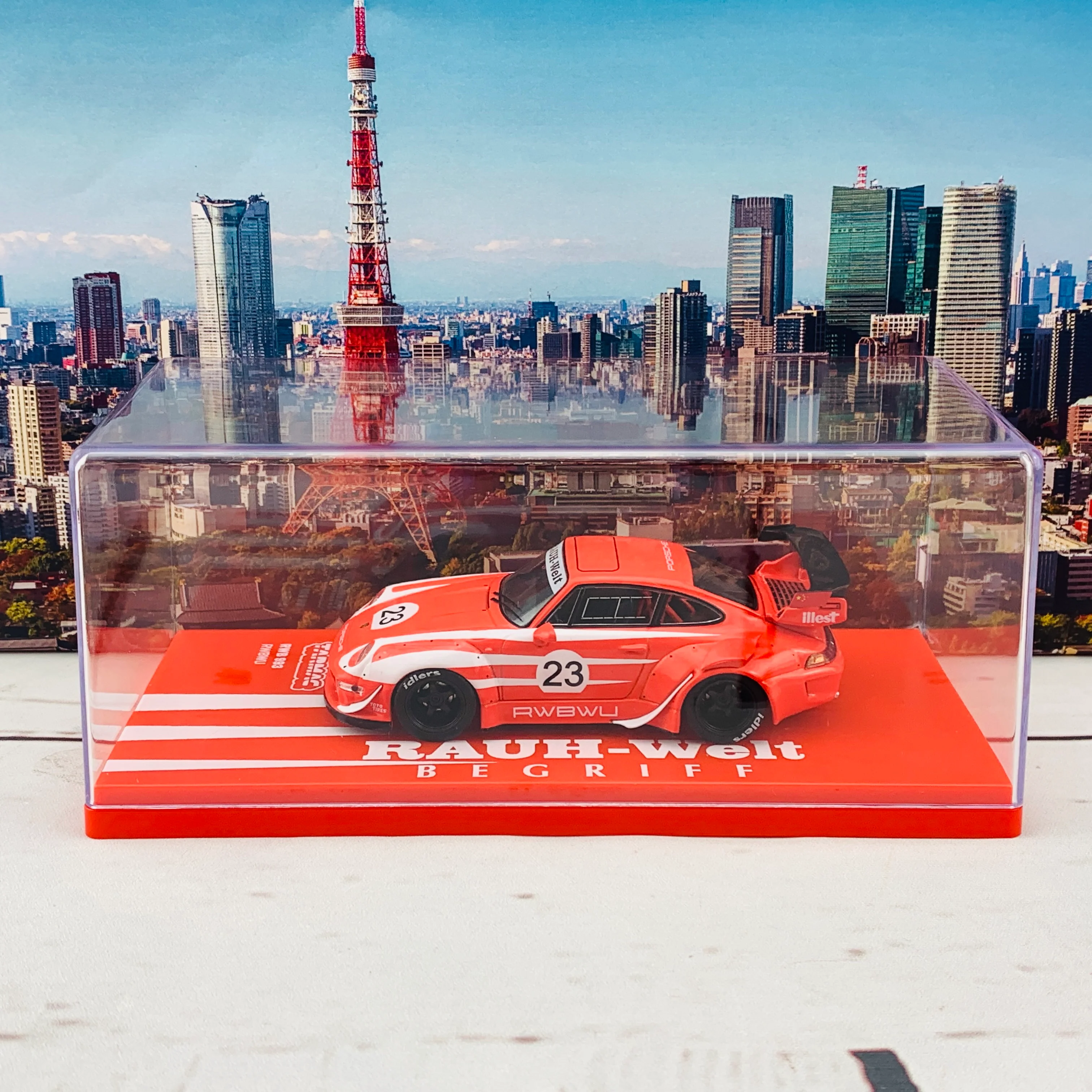 Tarmac Works 1/43 Hobby Collection RWB 993 RWB WU T43-014-WU - Image 6
