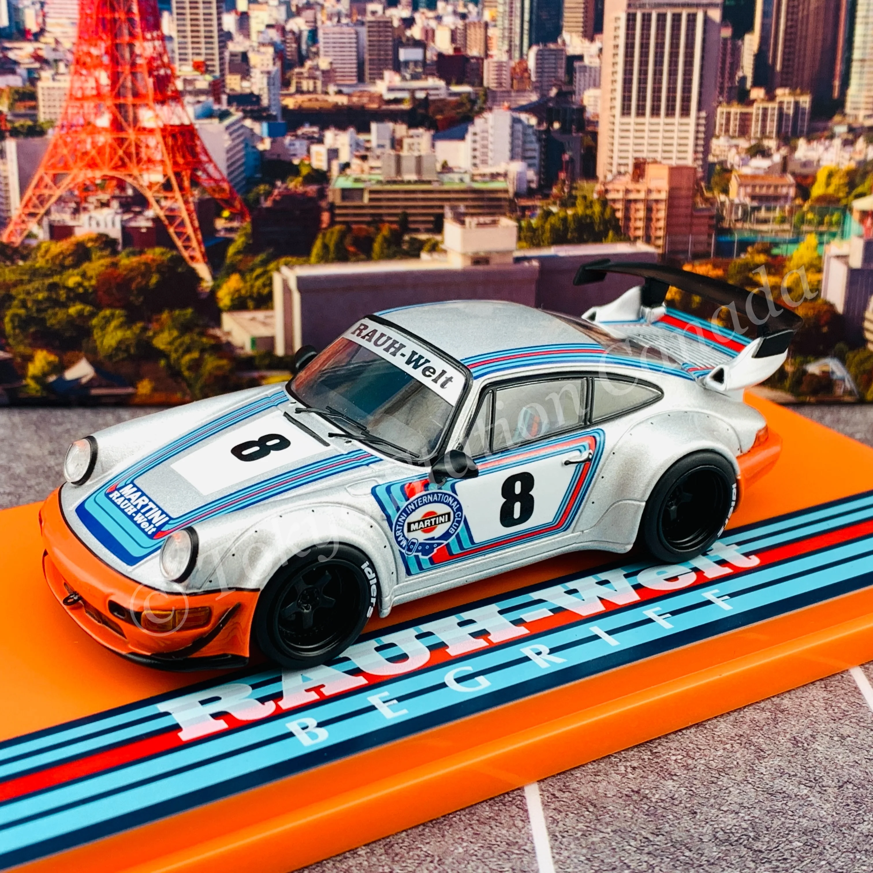 TARMAC WORKS 1/43 HOBBY43 RWB 964 Ichiban Boshi T43-017-IB - Image 2