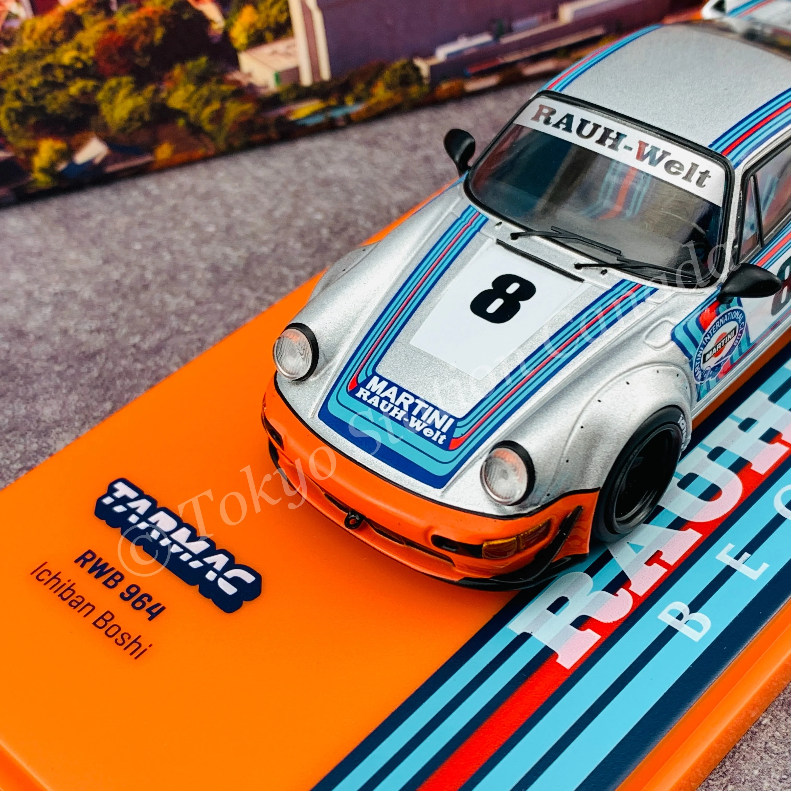 TARMAC WORKS 1/43 HOBBY43 RWB 964 Ichiban Boshi T43-017-IB - Image 3
