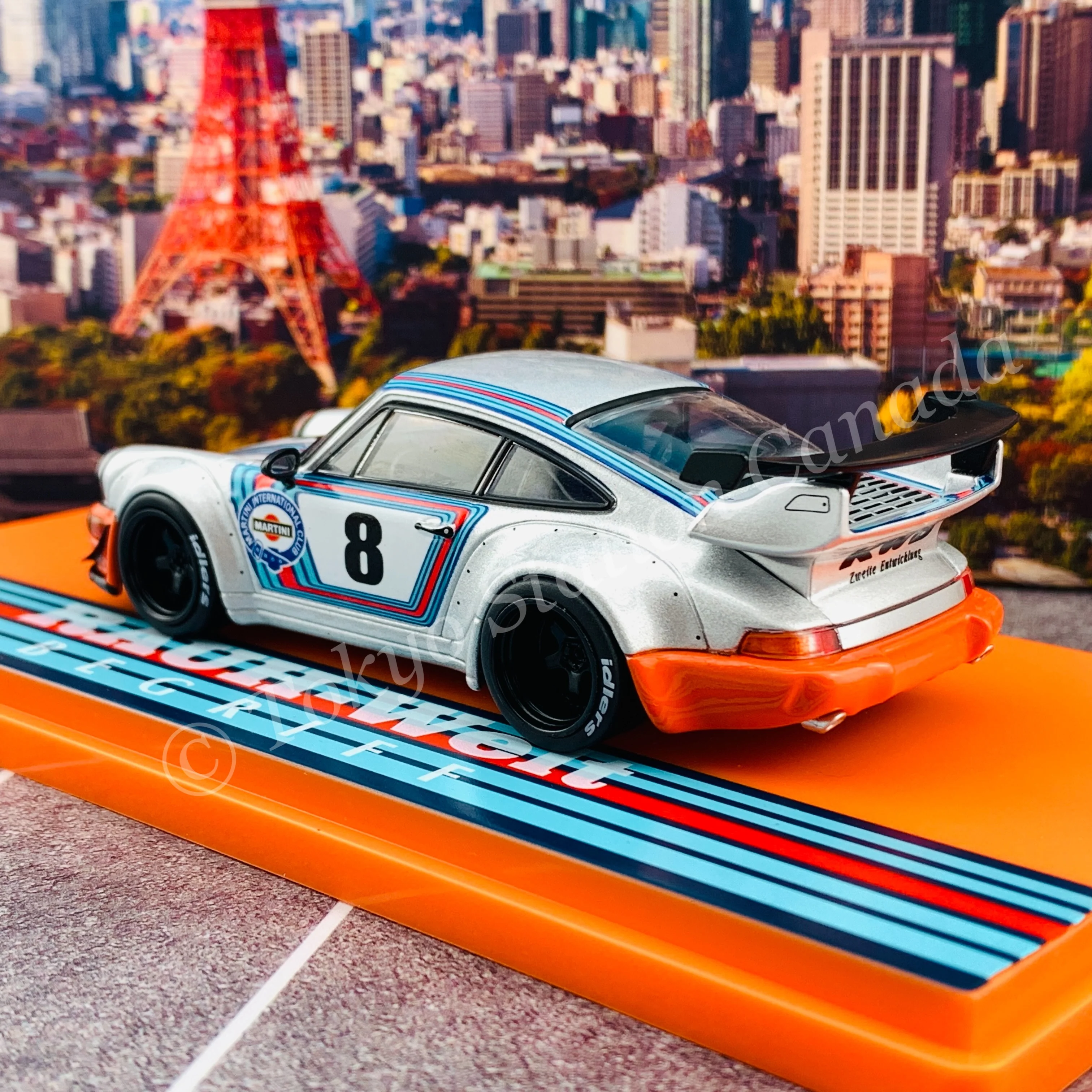 TARMAC WORKS 1/43 HOBBY43 RWB 964 Ichiban Boshi T43-017-IB - Image 4
