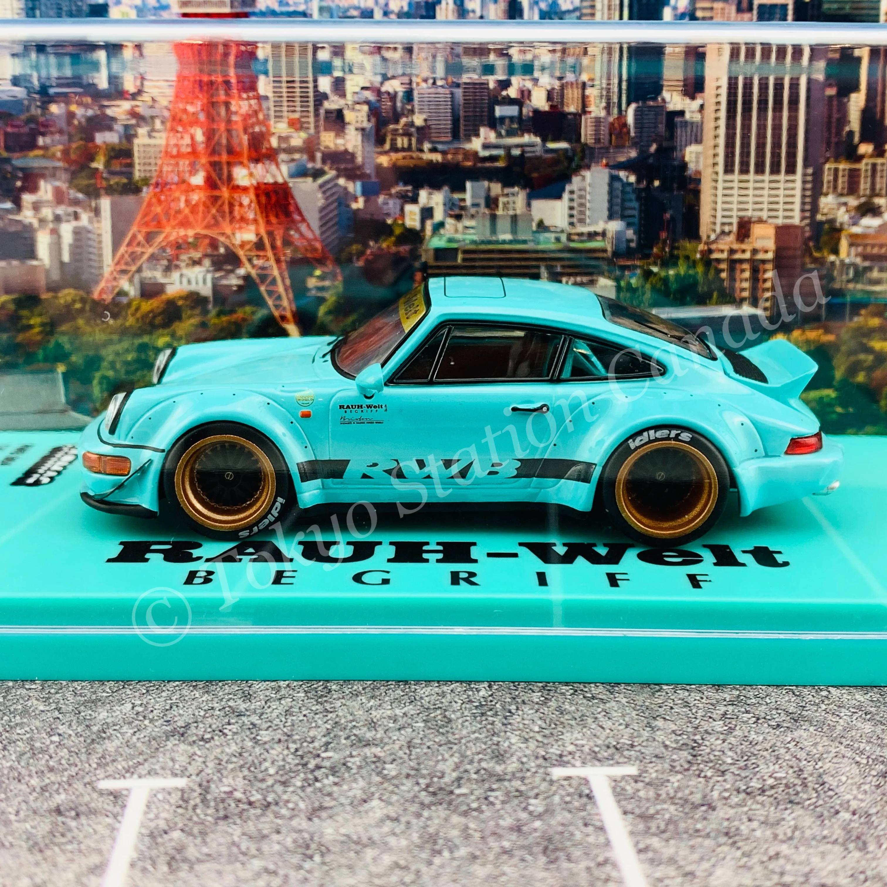 Tarmac Works 1/43 HOBBY43 RWB 964 Tiffany T43-017-TIF - Image 4