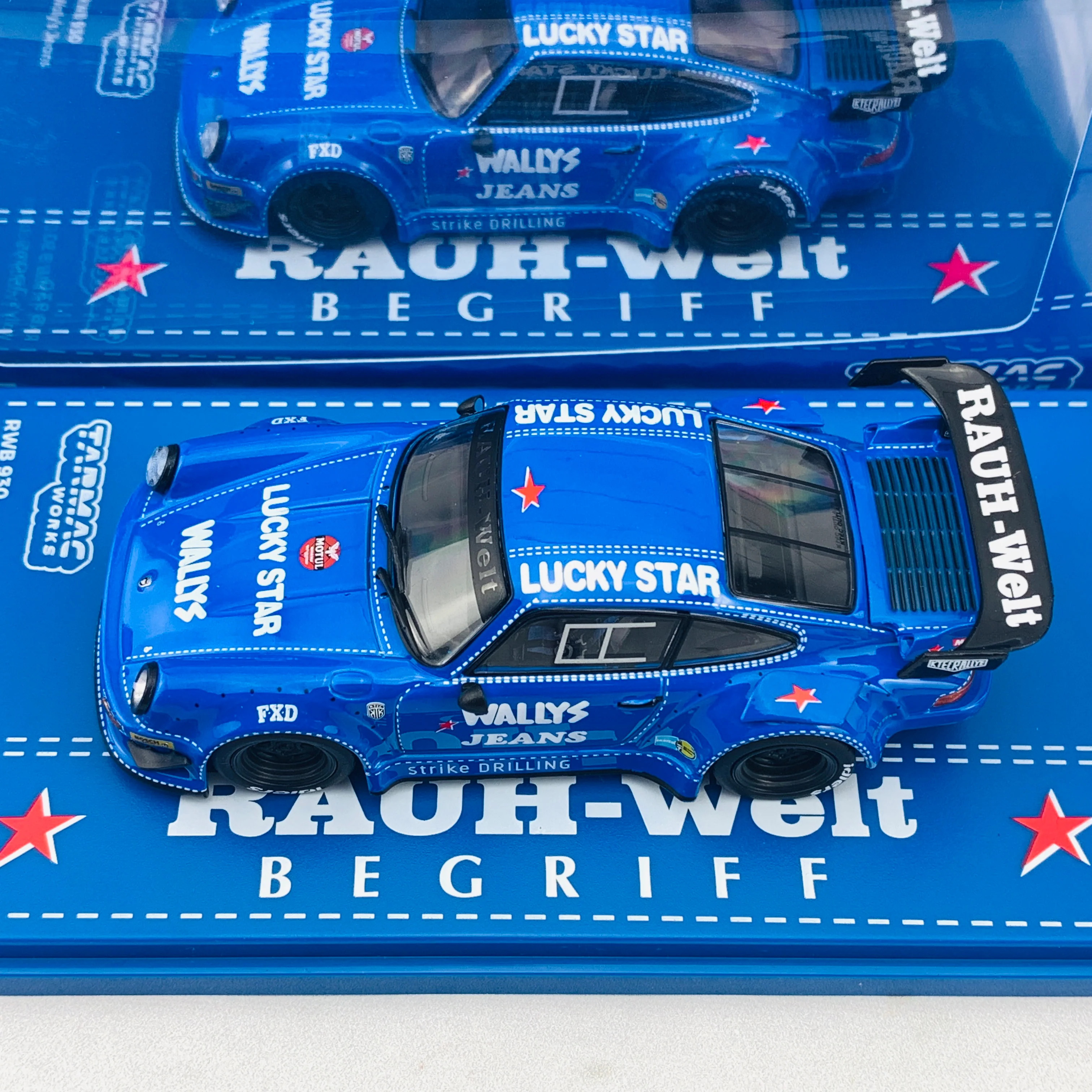 Tarmac Works 1/43 RWB 930 Wally's Jeans T43-013-WJ - Image 5
