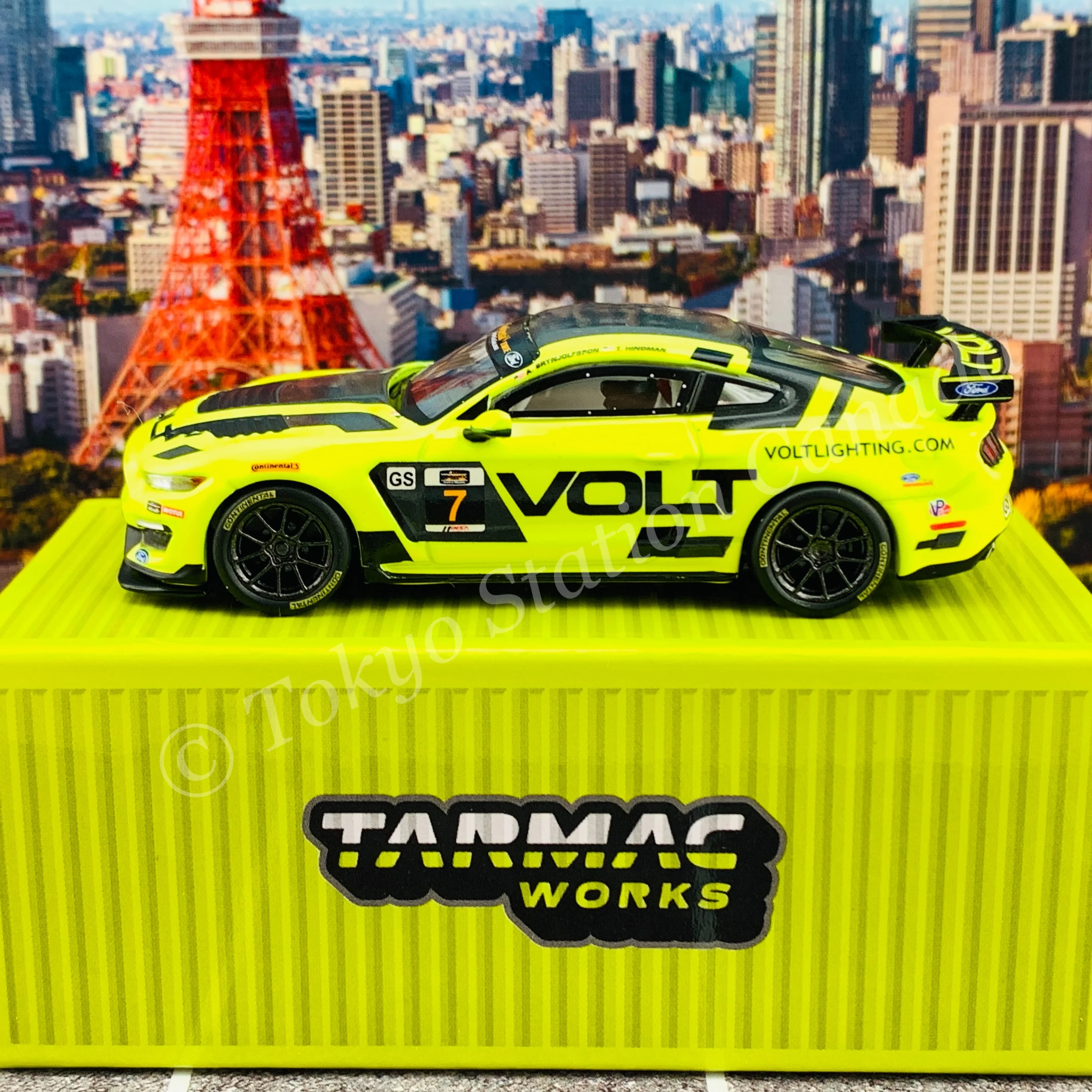 Tarmac Works 1/64 Global64 Ford Mustang GT4 IMSA 2018 T64G-011-IMSA - Image 3