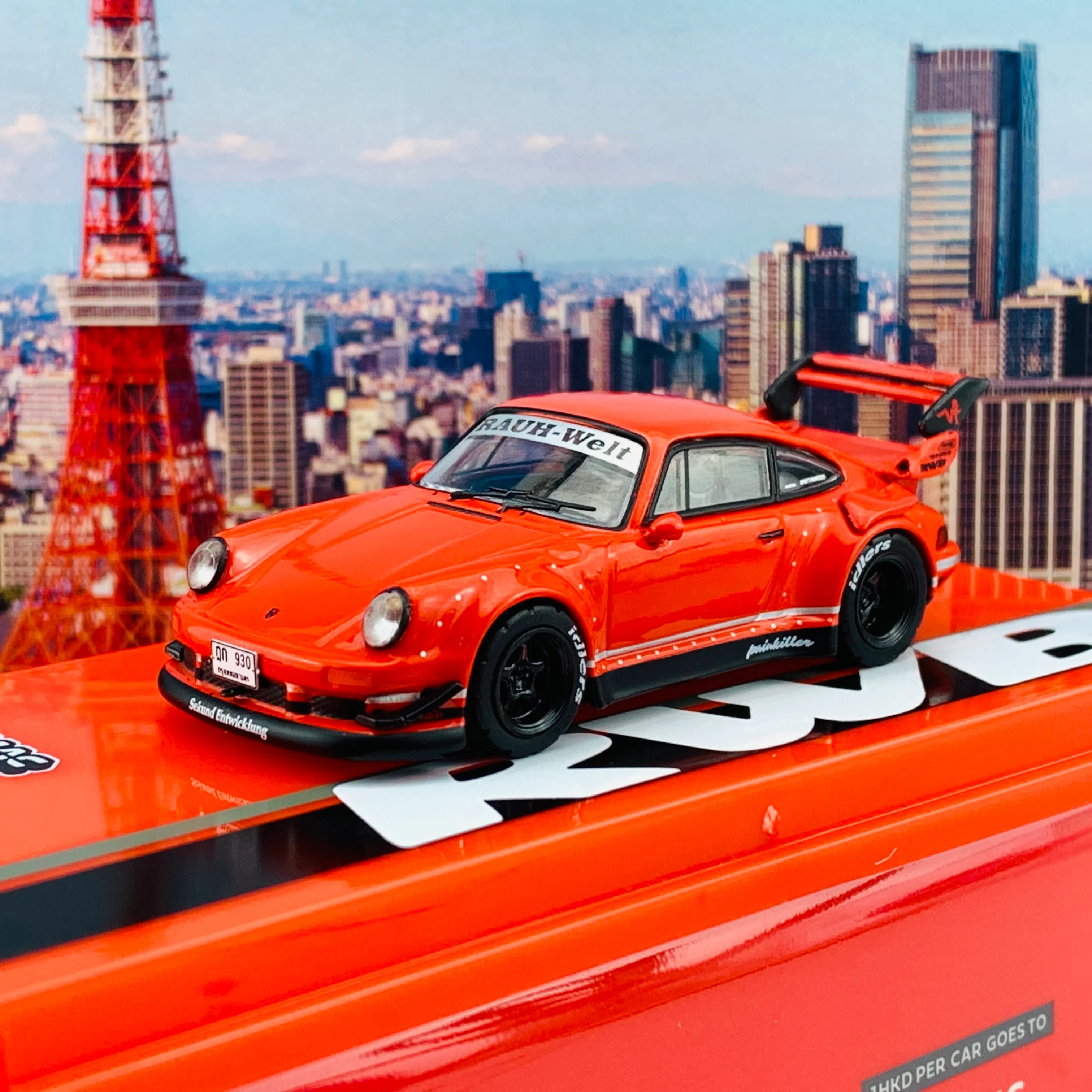 Tarmac Works 1/64 Hobby Collection RWB 930 PAINKILLER Version 2 T64-015-RE2 - Image 2