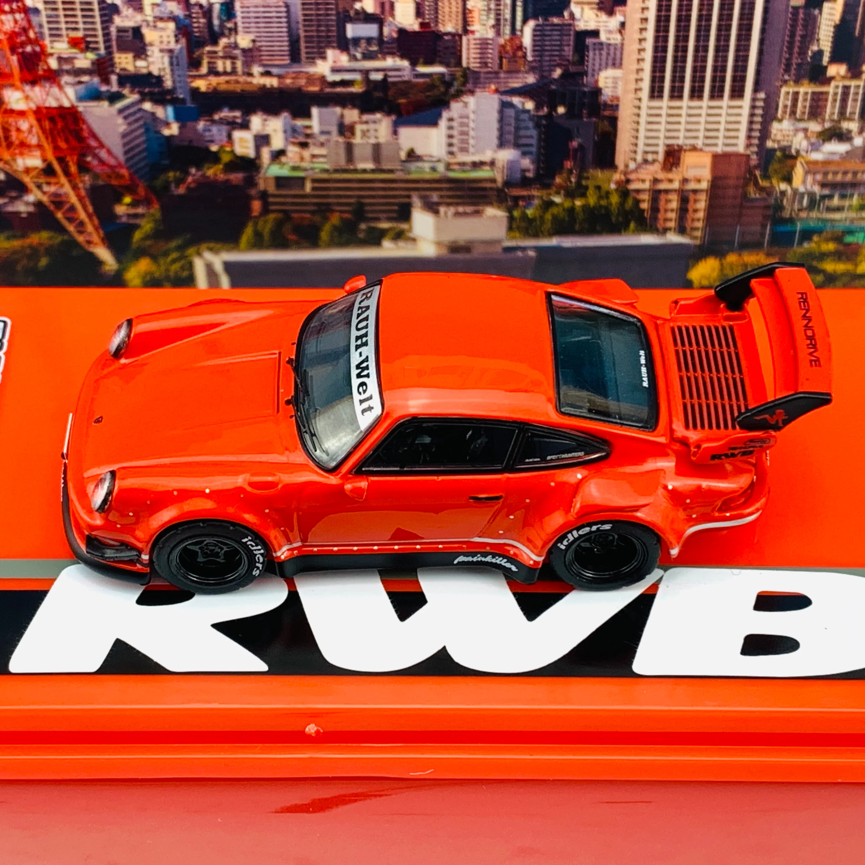 Tarmac Works 1/64 Hobby Collection RWB 930 PAINKILLER Version 2 T64-015-RE2 - Image 5