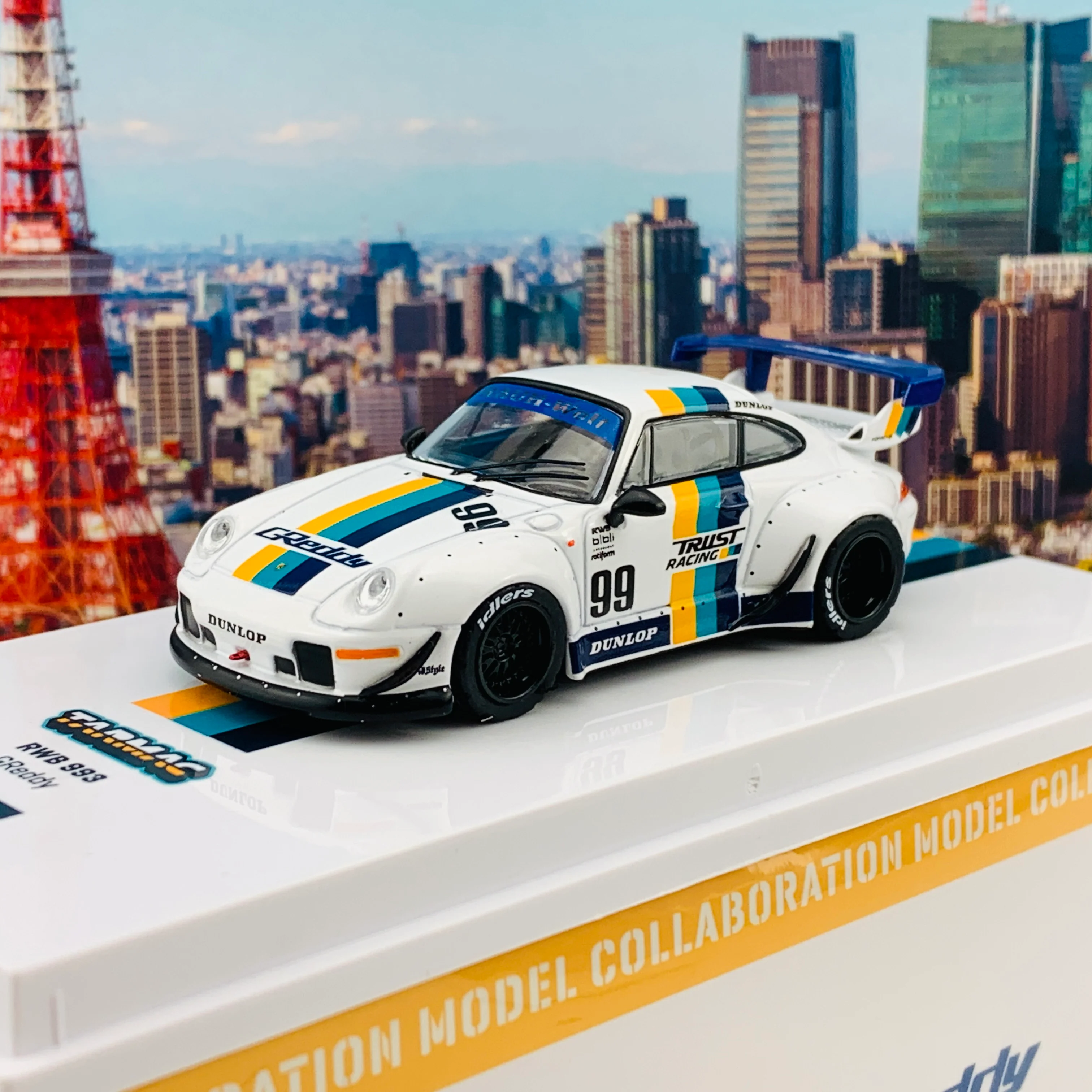 Tarmac Works 1/64 Hobby Collection RWB 993 Greddy T64-017-GDY - Image 2