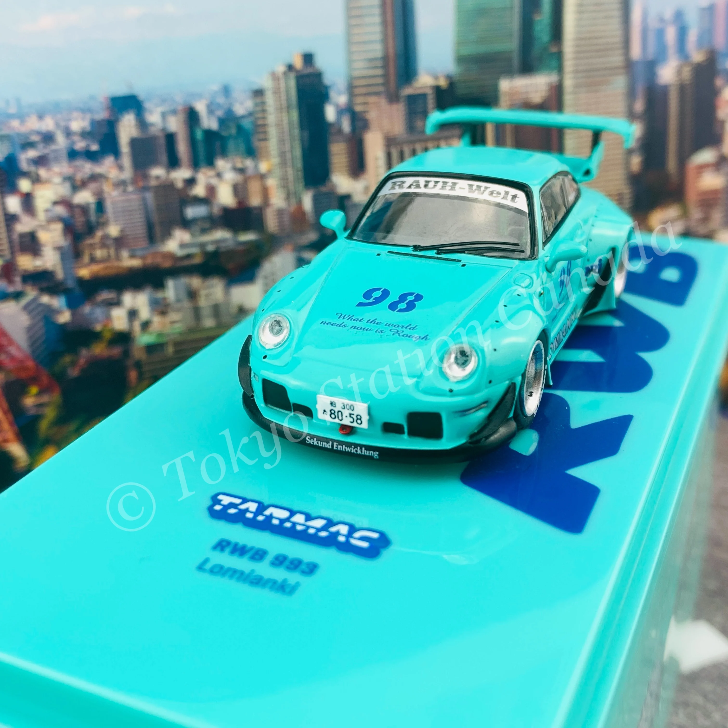 TARMAC WORKS HOBBY64 Collection 1/64 RWB 993 Lomianki T64-017-LO - Image 3