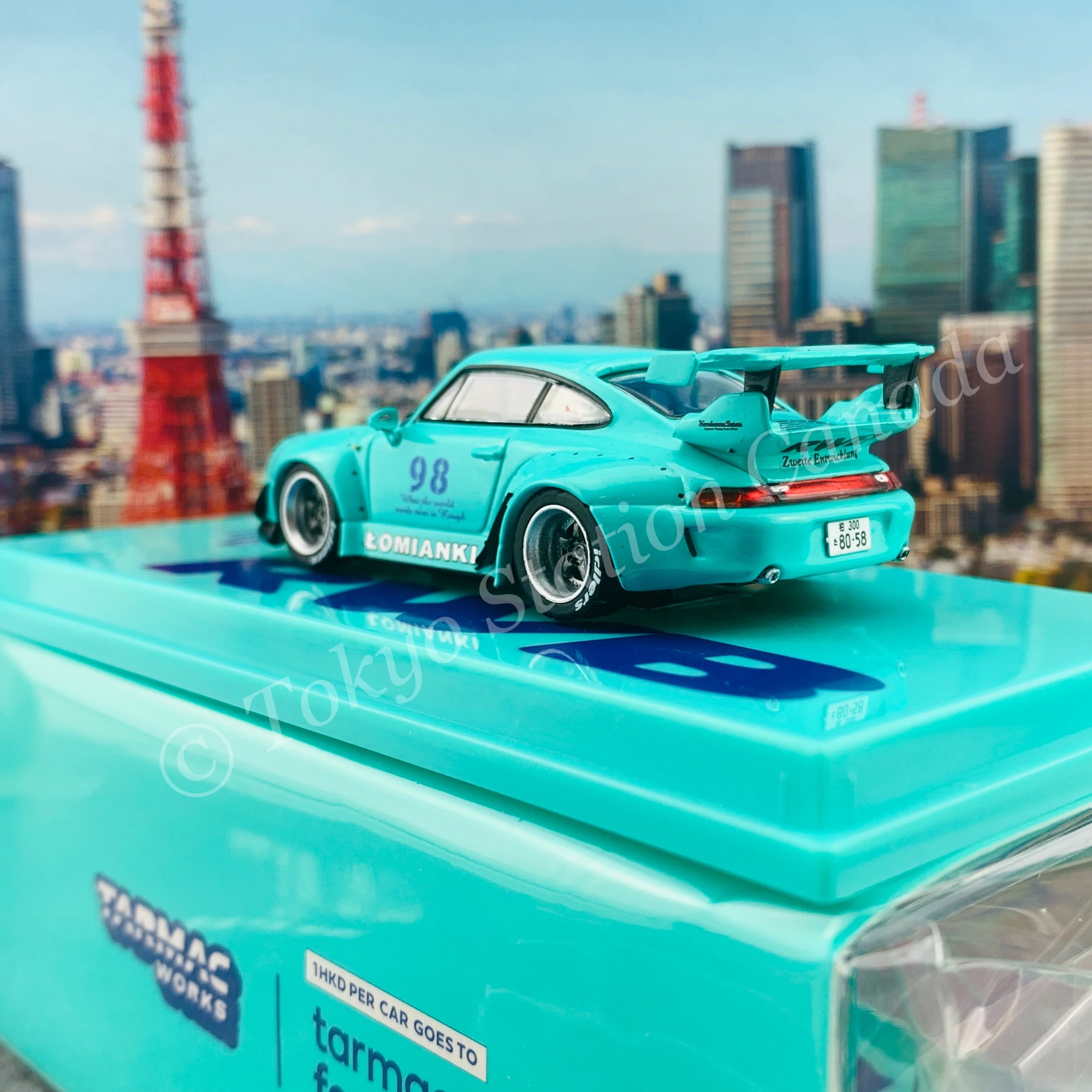 TARMAC WORKS HOBBY64 Collection 1/64 RWB 993 Lomianki T64-017-LO - Image 5