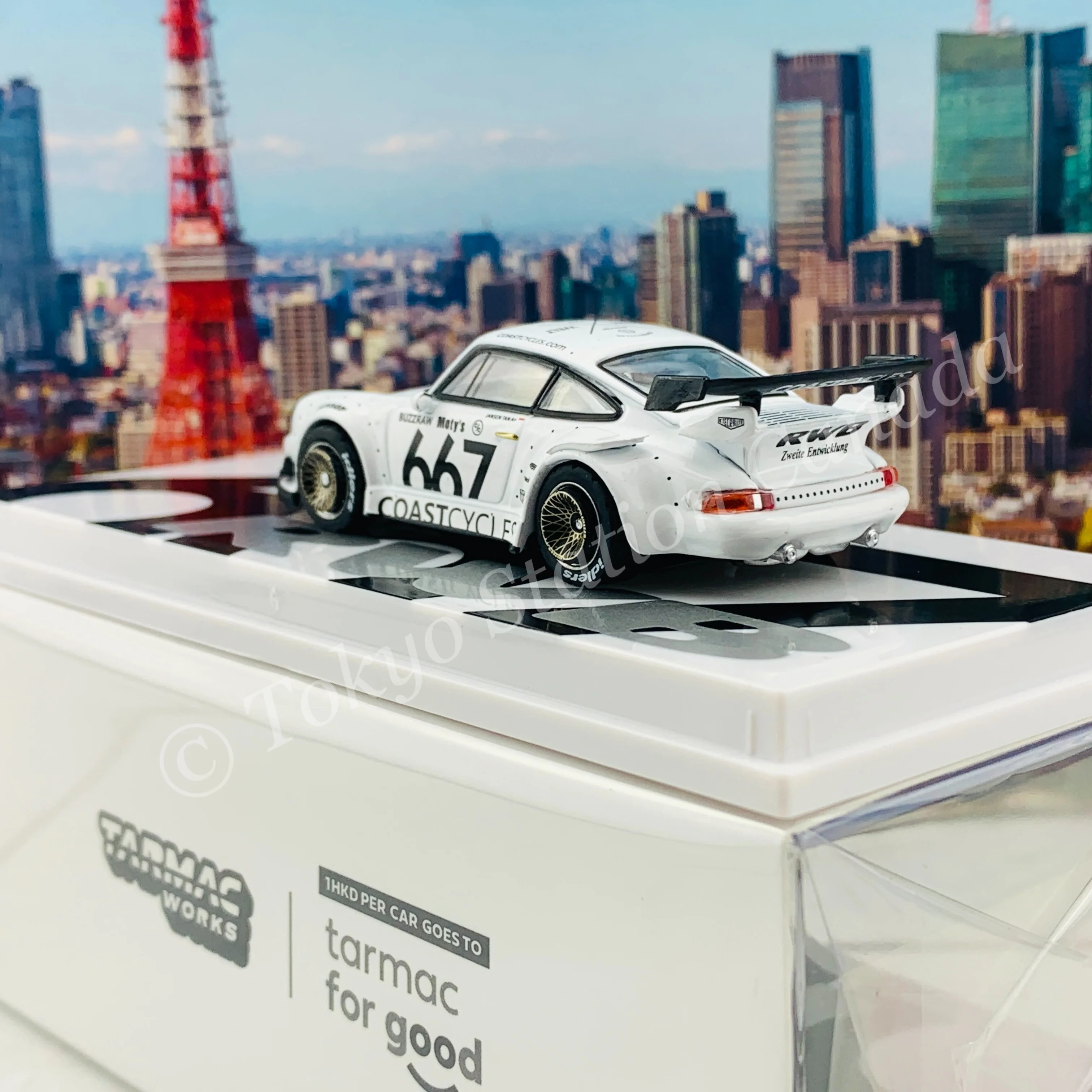 Tarmac Works 1/64 RWB 930 Coastcycles T64-015-CC - Image 5