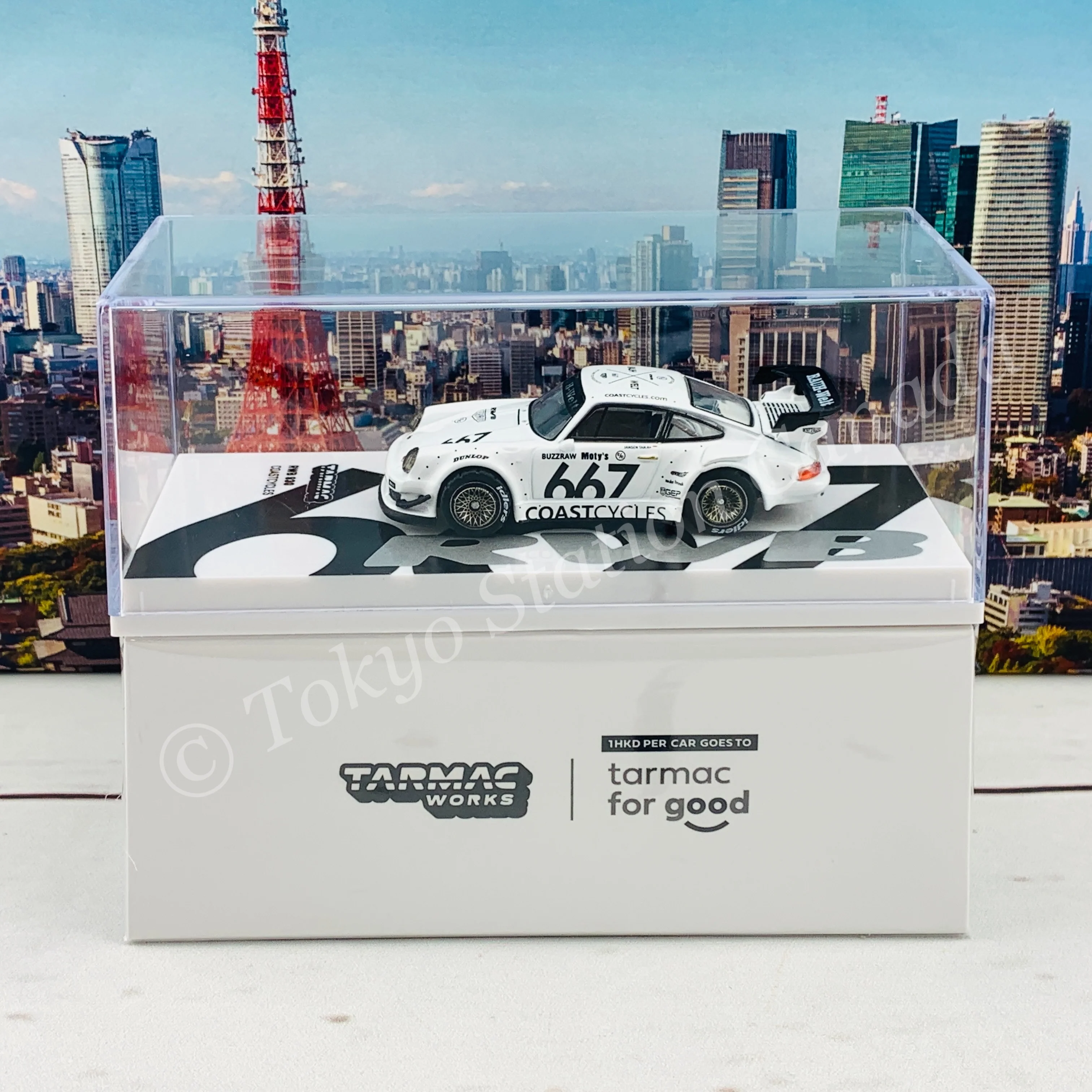 Tarmac Works 1/64 RWB 930 Coastcycles T64-015-CC - Image 6