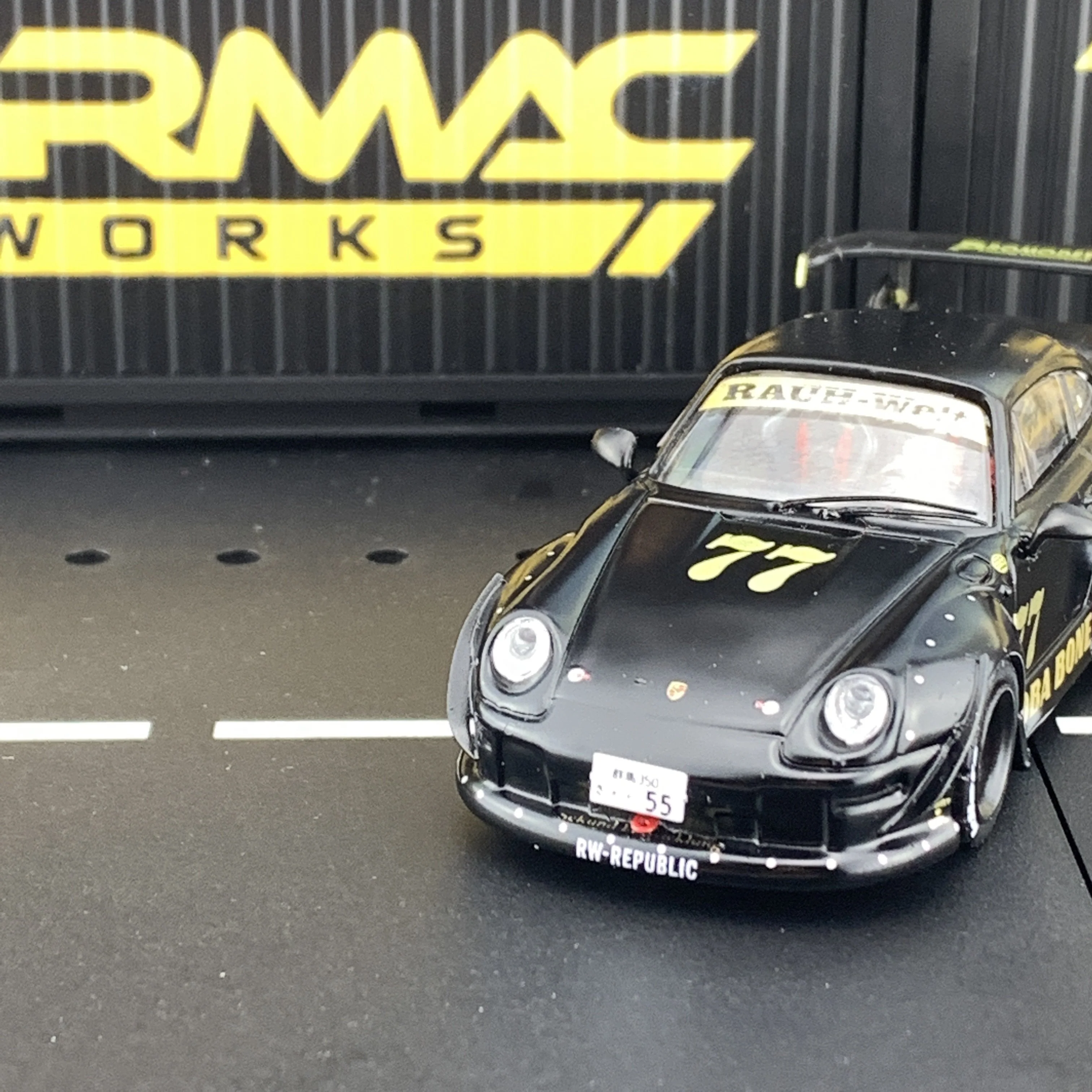 Tarmac Works 1/64 RWB 993 OBA BONE T64-017-OB - Image 3