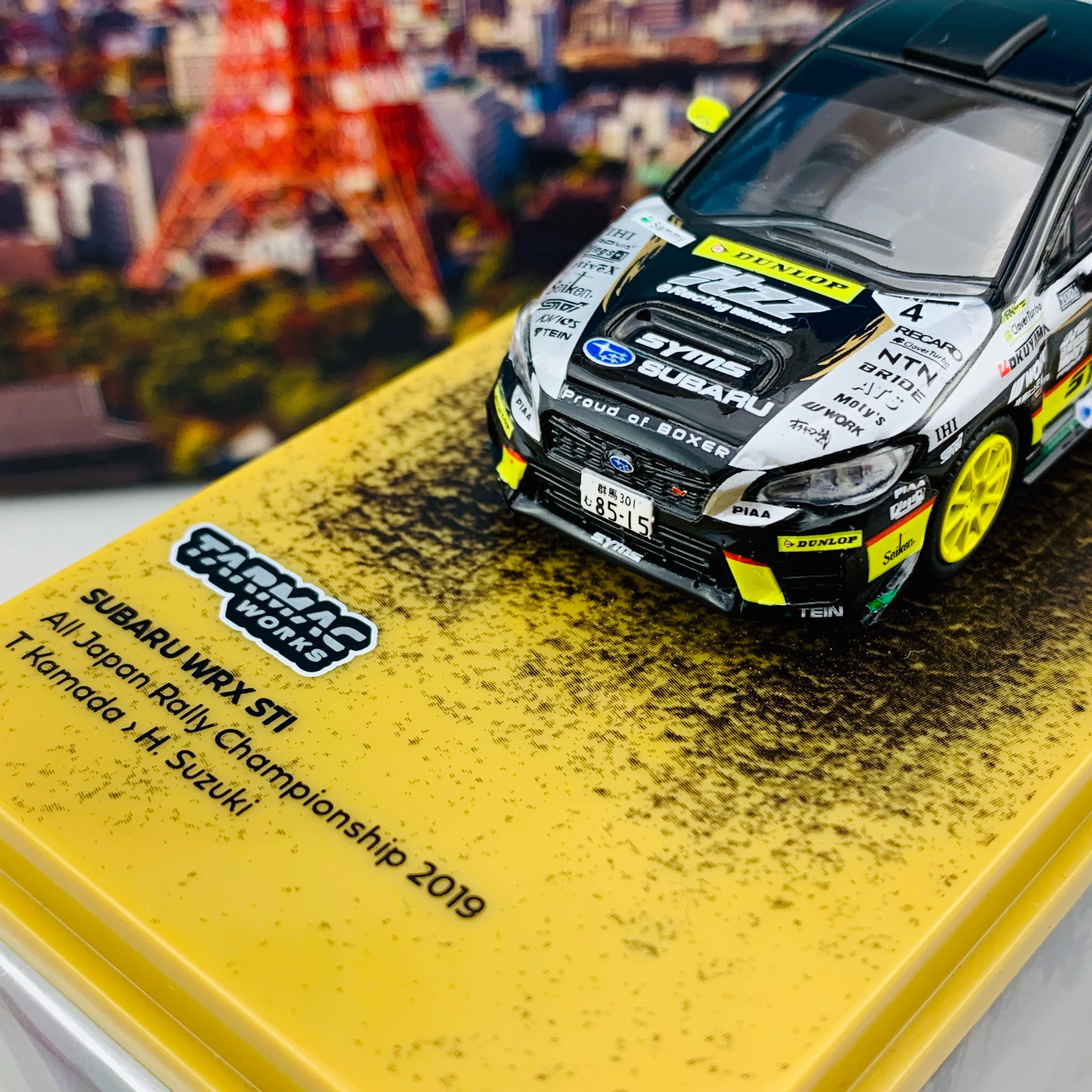 Tarmac Works 1/64 Subaru WRX STI JAF All Japan Rally Championship 2019 T64-016-19JRC - Image 3