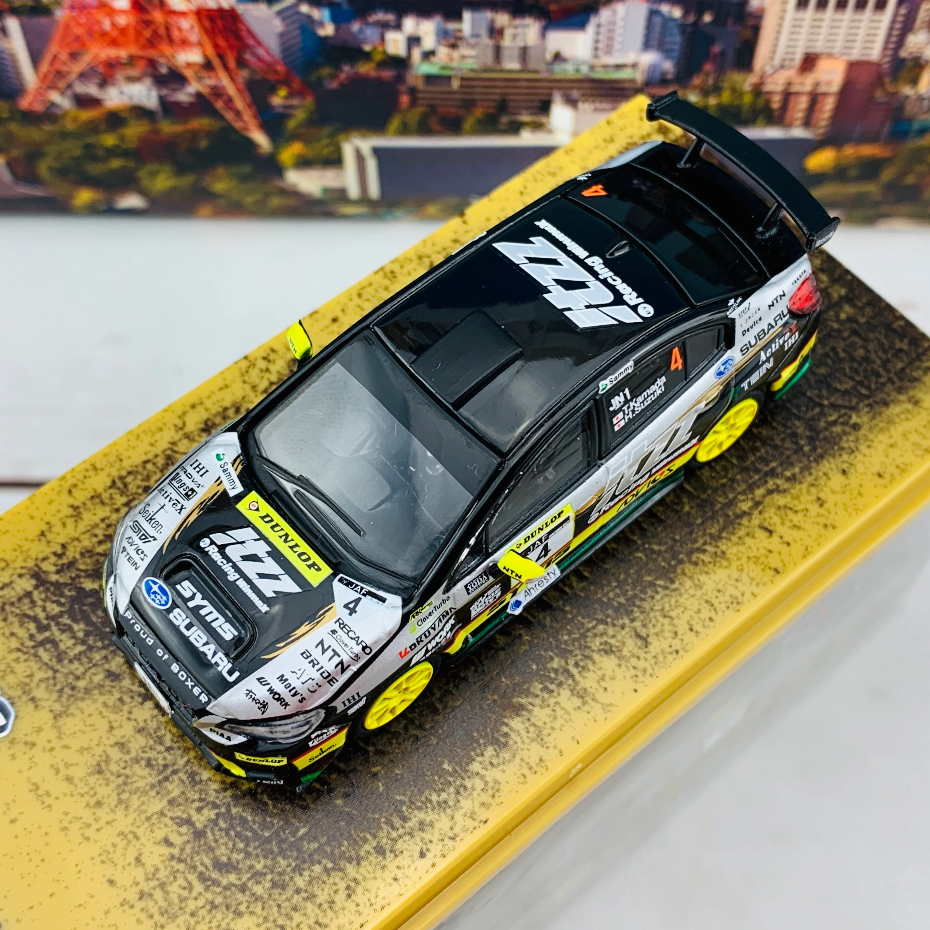 Tarmac Works 1/64 Subaru WRX STI JAF All Japan Rally Championship 2019 T64-016-19JRC - Image 4