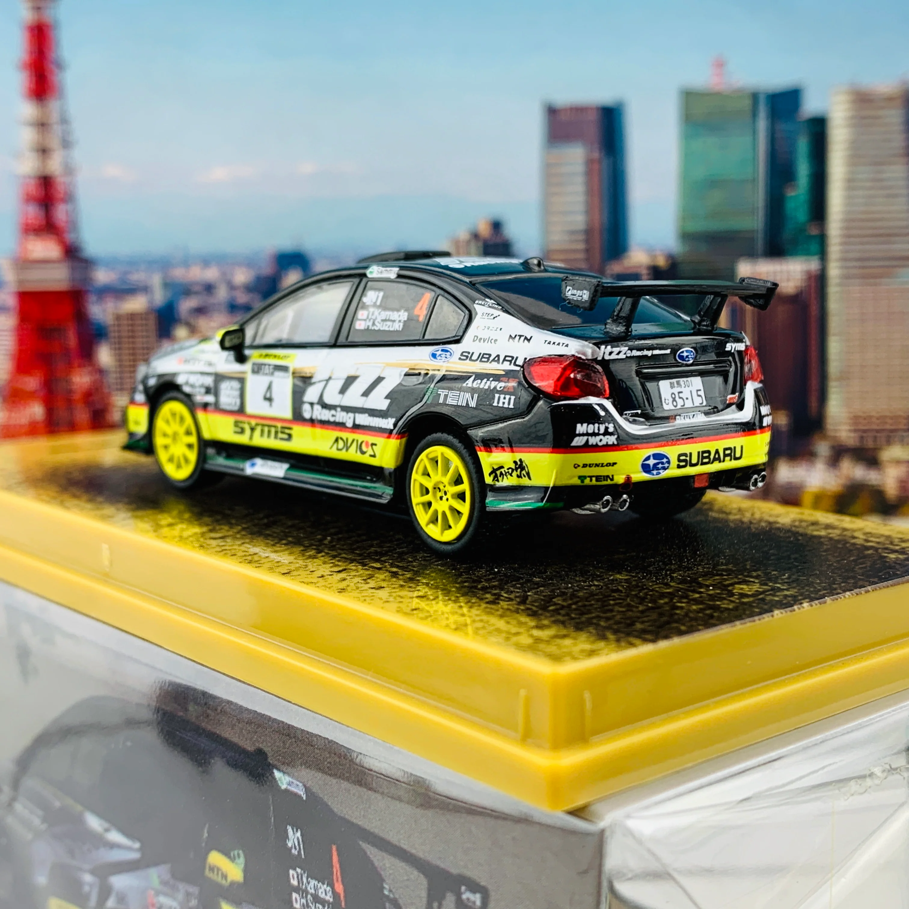 Tarmac Works 1/64 Subaru WRX STI JAF All Japan Rally Championship 2019 T64-016-19JRC - Image 5