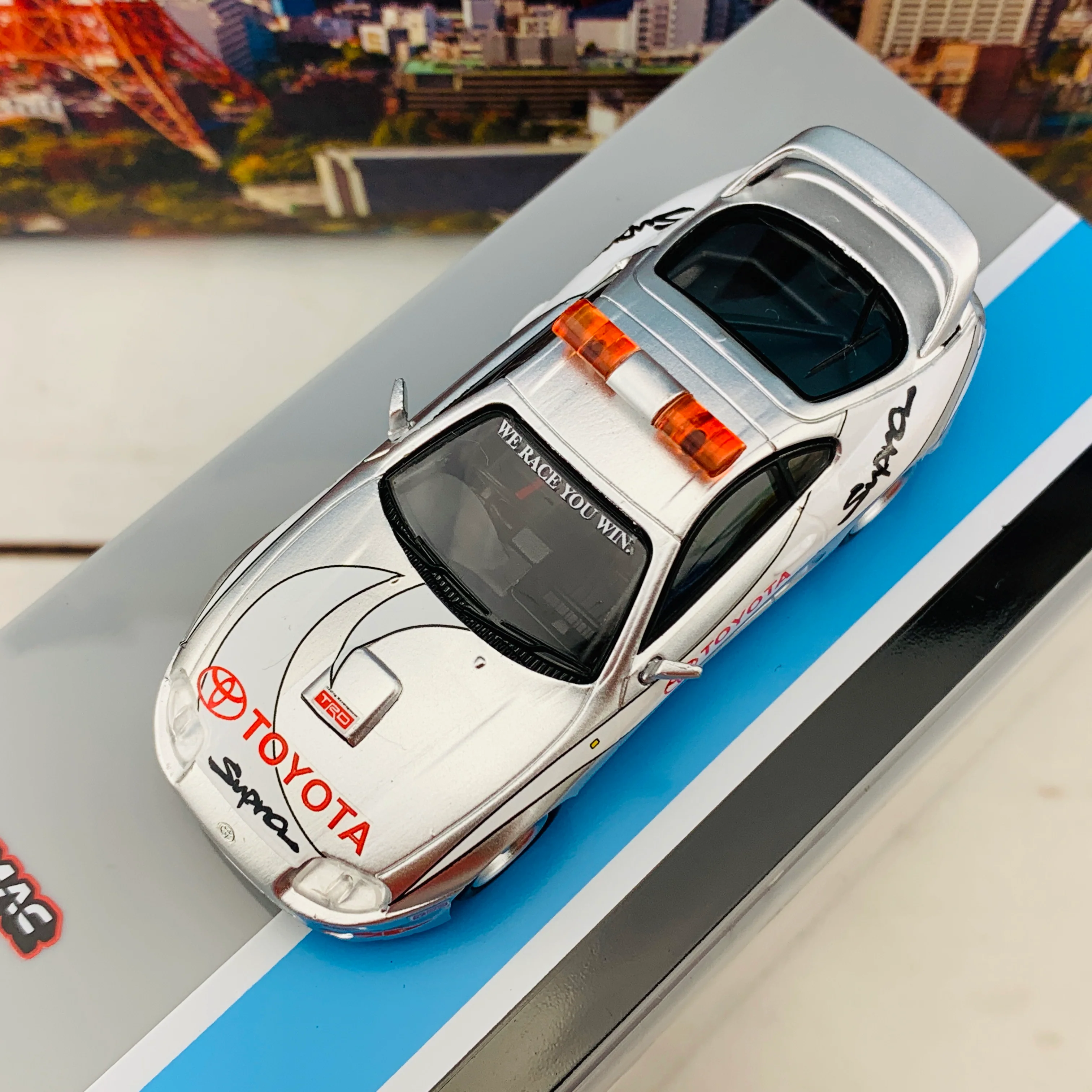 Tarmac Works 1/64 Toyota Supra Safety Car T64-011-SC - Image 3