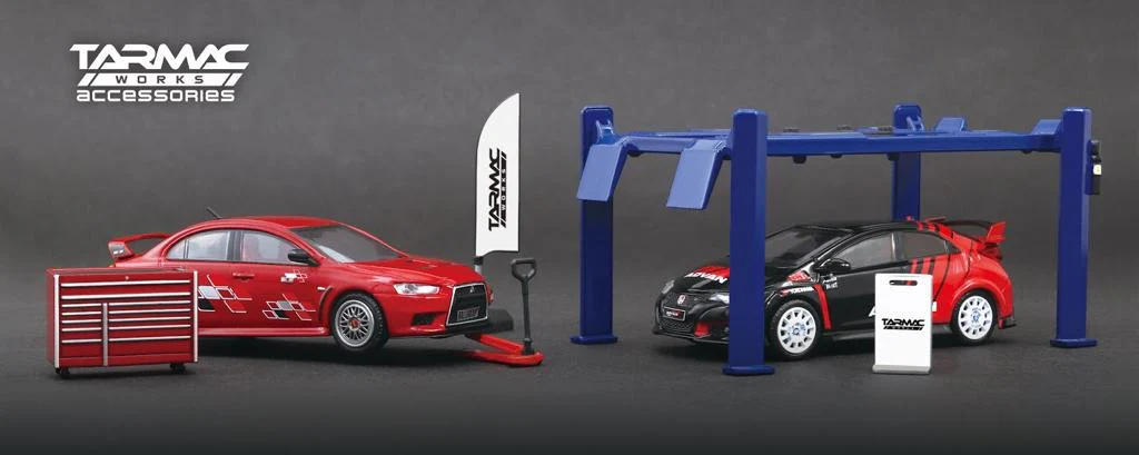 Tarmac Works 1/64 Garage Tool Set T64A-001-BL - Image 10