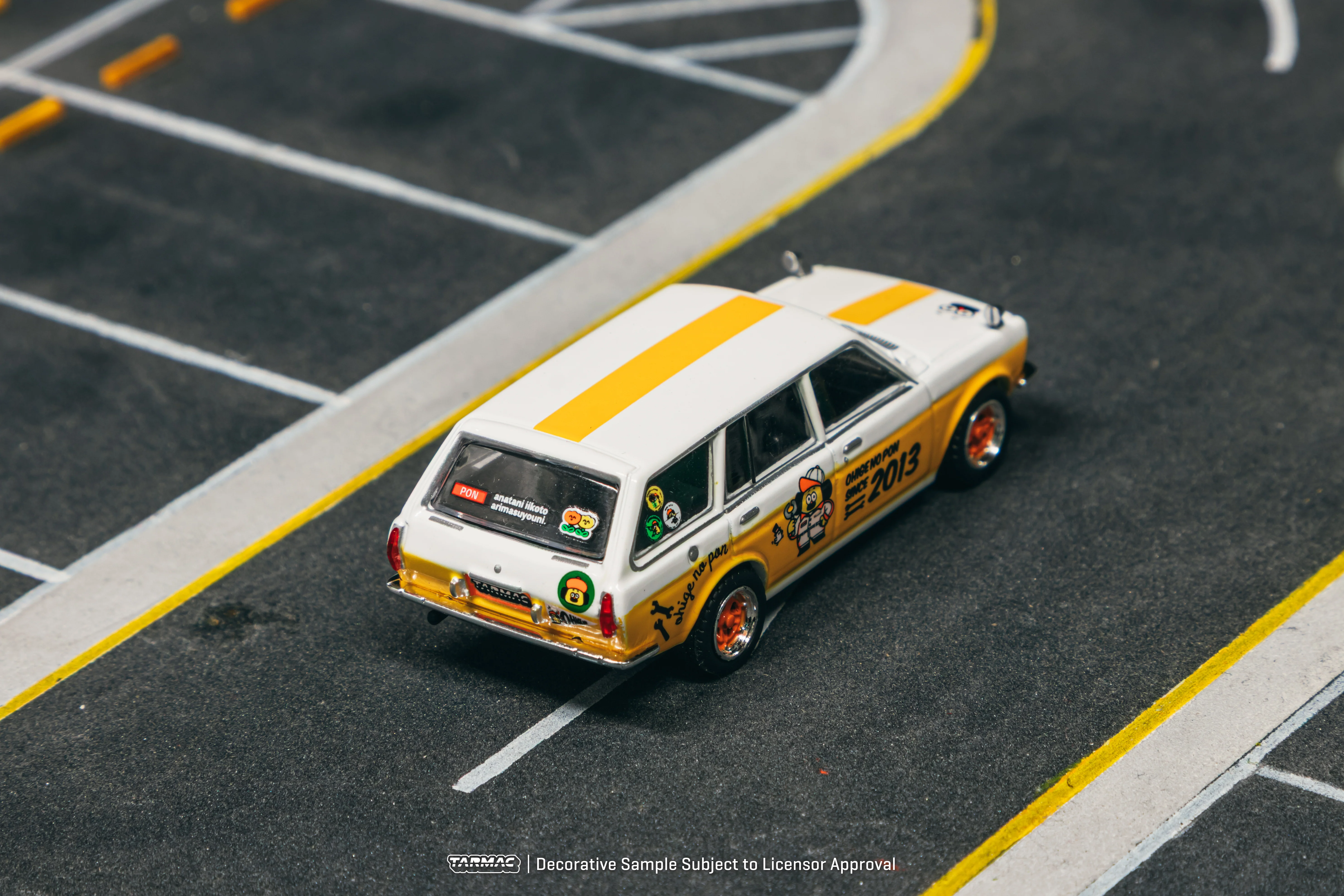 PREORDER TARMAC WORKS GLOBAL64 1/64 Datsun Bluebird 510 Wagon OHIGE no PON T64G-026-ONP (Approx. Release Date :  MARCH 2026 subject to manufacturer's final decision) - Image 2
