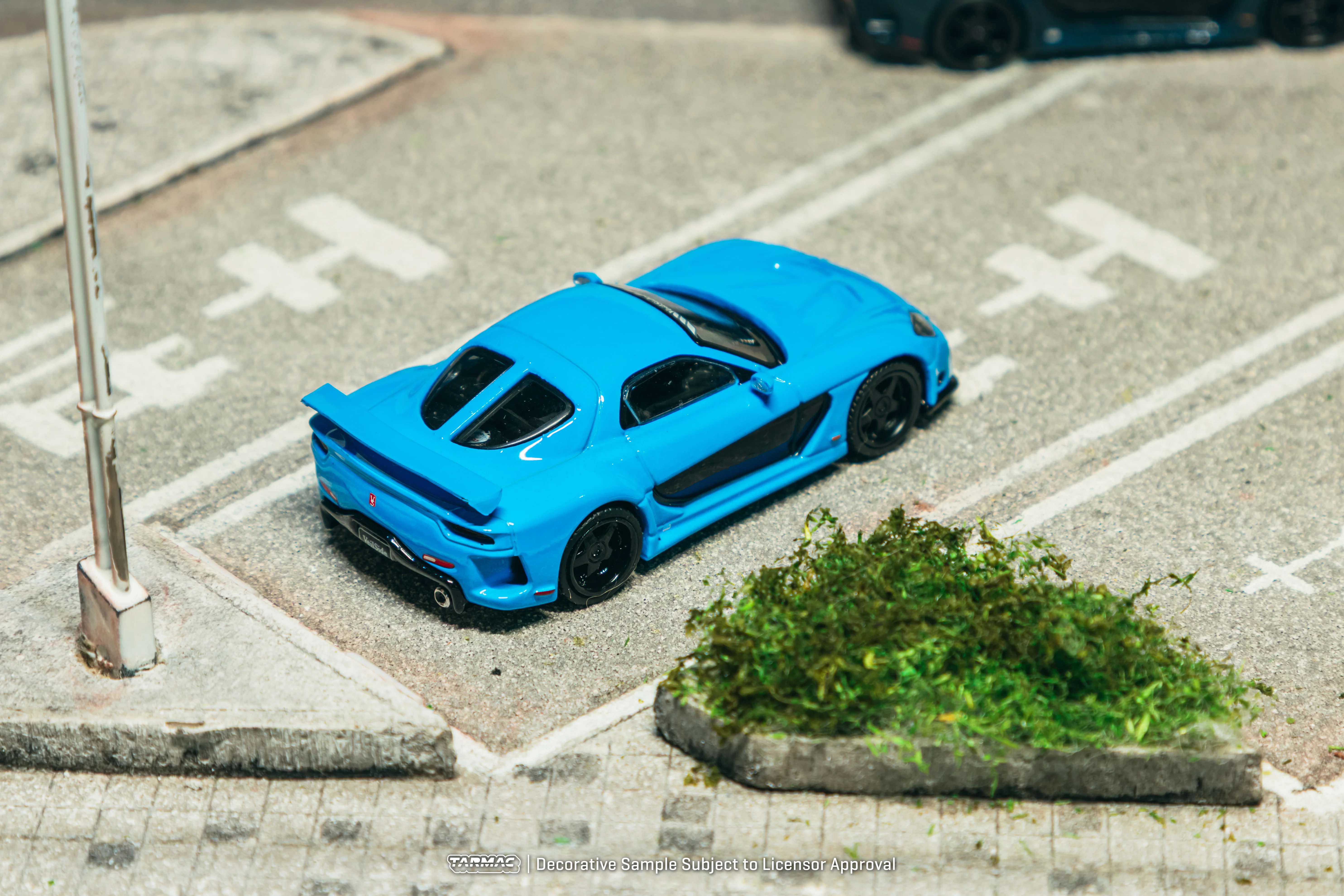 PREORDER TARMAC WORKS GLOBAL64 1/64 Mazda RX-7 VeilSide Fortune7 Blue T64G-075-BL (Approx. Release Date :  MARCH 2026 subject to manufacturer's final decision) - Image 2