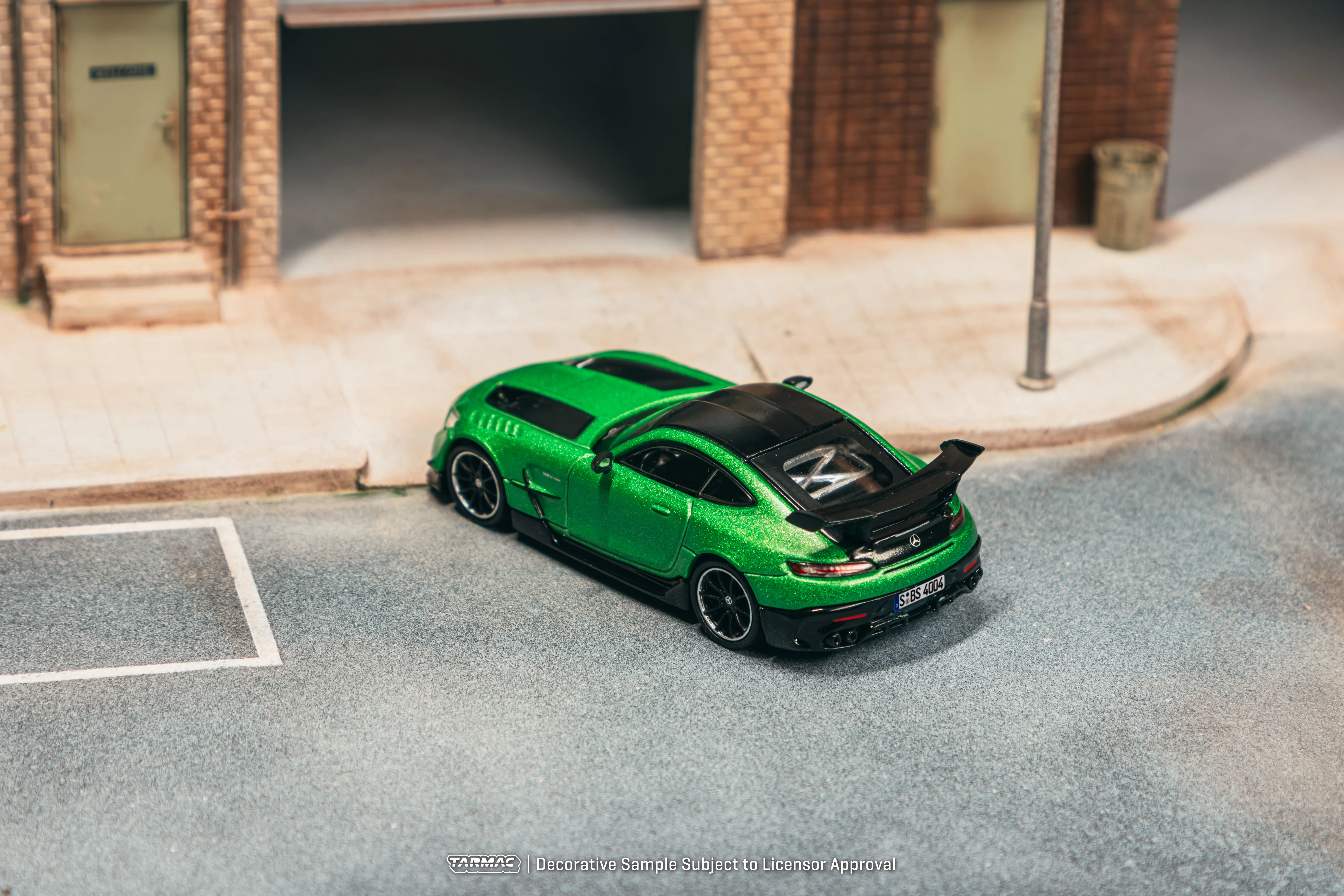 PREORDER TARMAC WORKS GLOBAL64 1/64 Mercedes-Benz AMG GT Black Series Green T64G-042-GR (Approx. Release Date :  FEB 2026 subject to manufacturer's final decision) - Image 2