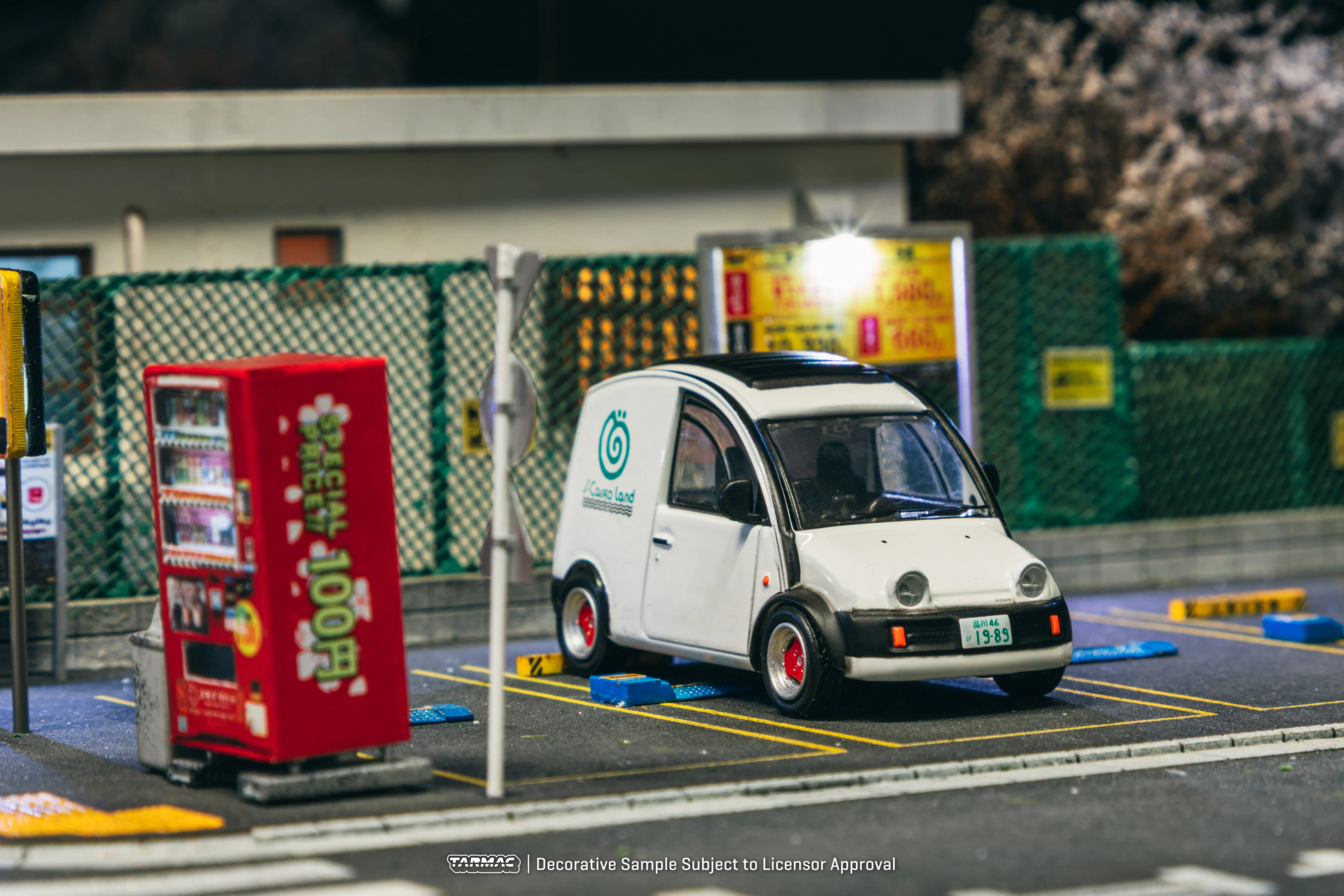 TARMAC WORKS GLOBAL64 1/64 Nissan S-Cargo White T64G-073-WH - Image 2