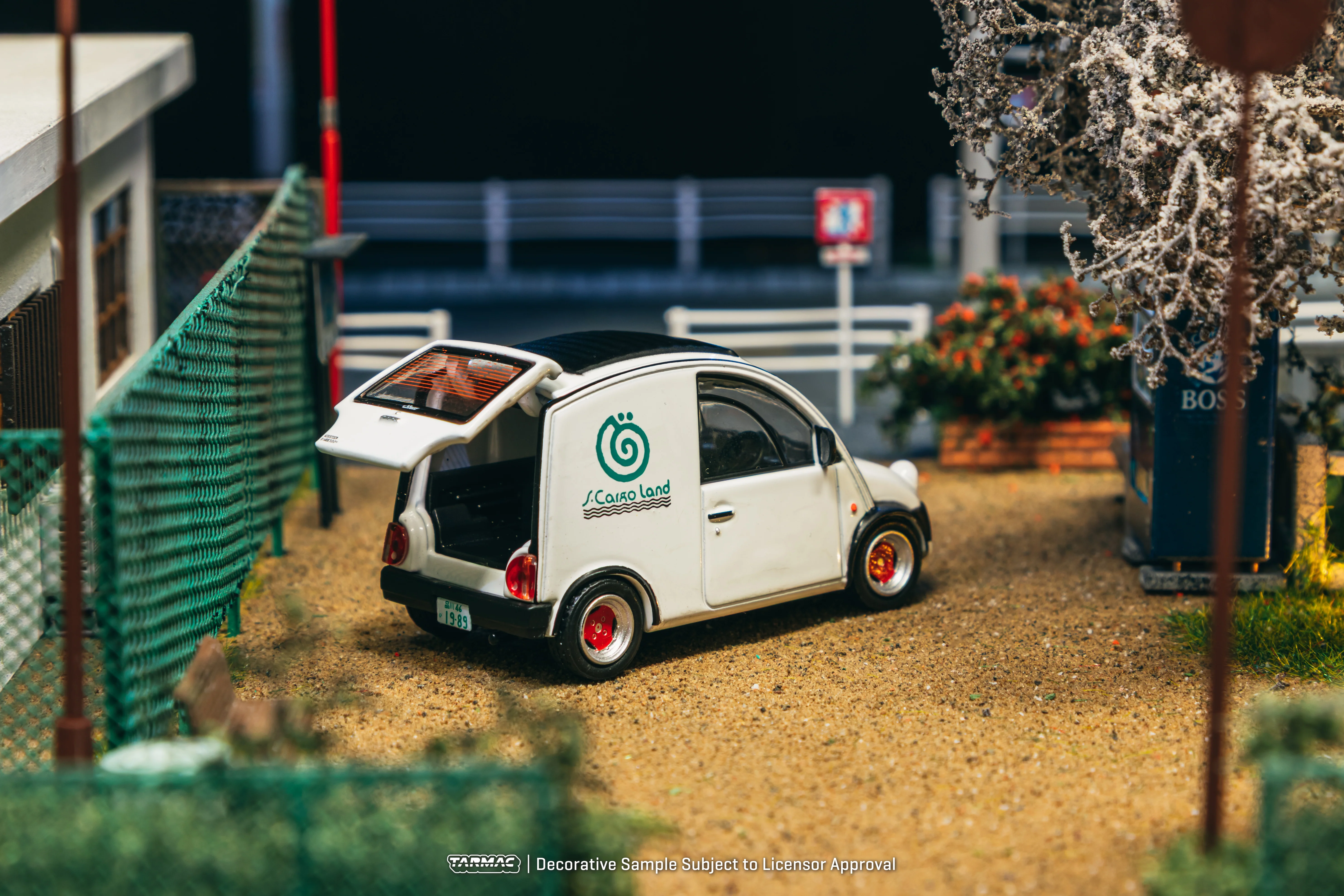 TARMAC WORKS GLOBAL64 1/64 Nissan S-Cargo White T64G-073-WH - Image 3