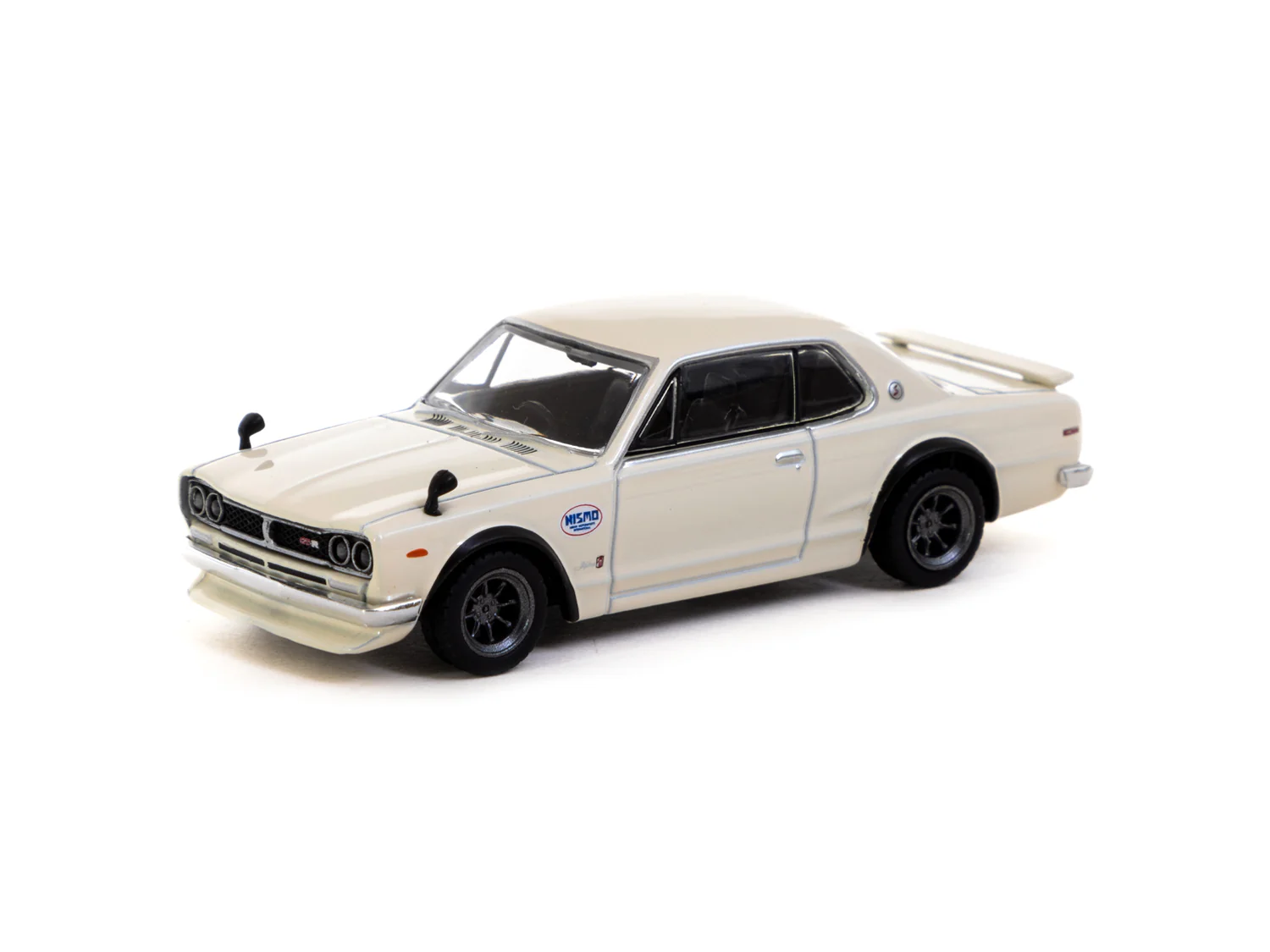 Tarmac Works GLOBAL64 1/64 Nissan Skyline 2000 GT-R (KPGC10) Ivory White Special Edition T64G-043-WH - Image 2