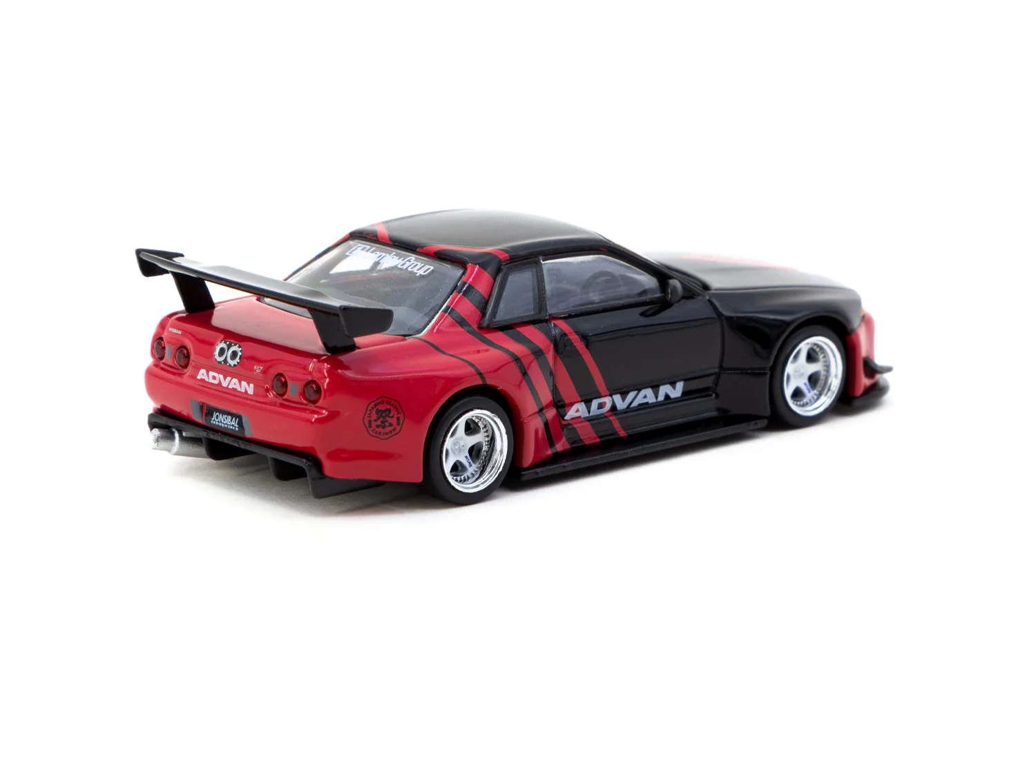 TARMAC WORKS GLOBAL64 1/64 Nissan Skyline GT-R R32 Widebody Advan *USA JCCS Special Edition* T64G-061-ADV - Image 3