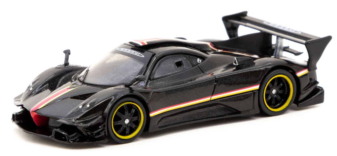 TARMAC WORKS GLOBAL64 1/64 Pagani Zonda Revolución Nero Oro T64G-TL016-BK - Image 2