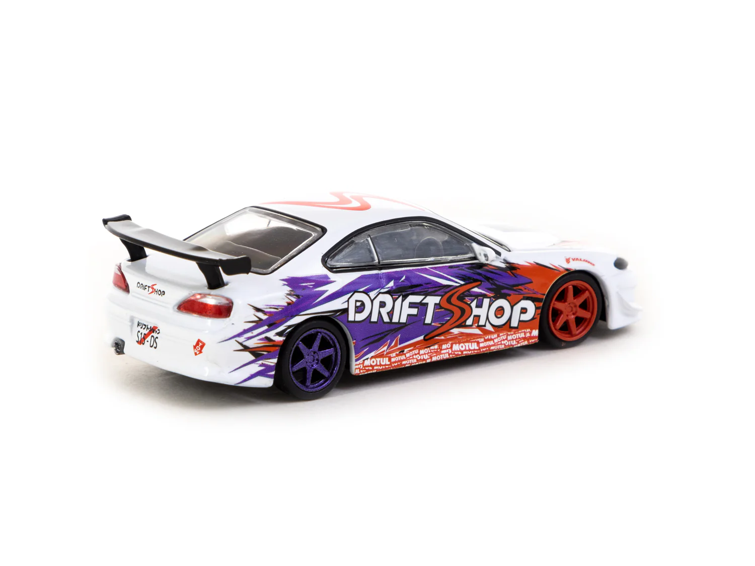 TARMAC WORKS GLOBAL64 1/64 VERTEX Nissan Silvia S15 DriftShop European Drift Championship T64G-023-DRIFT - Image 2