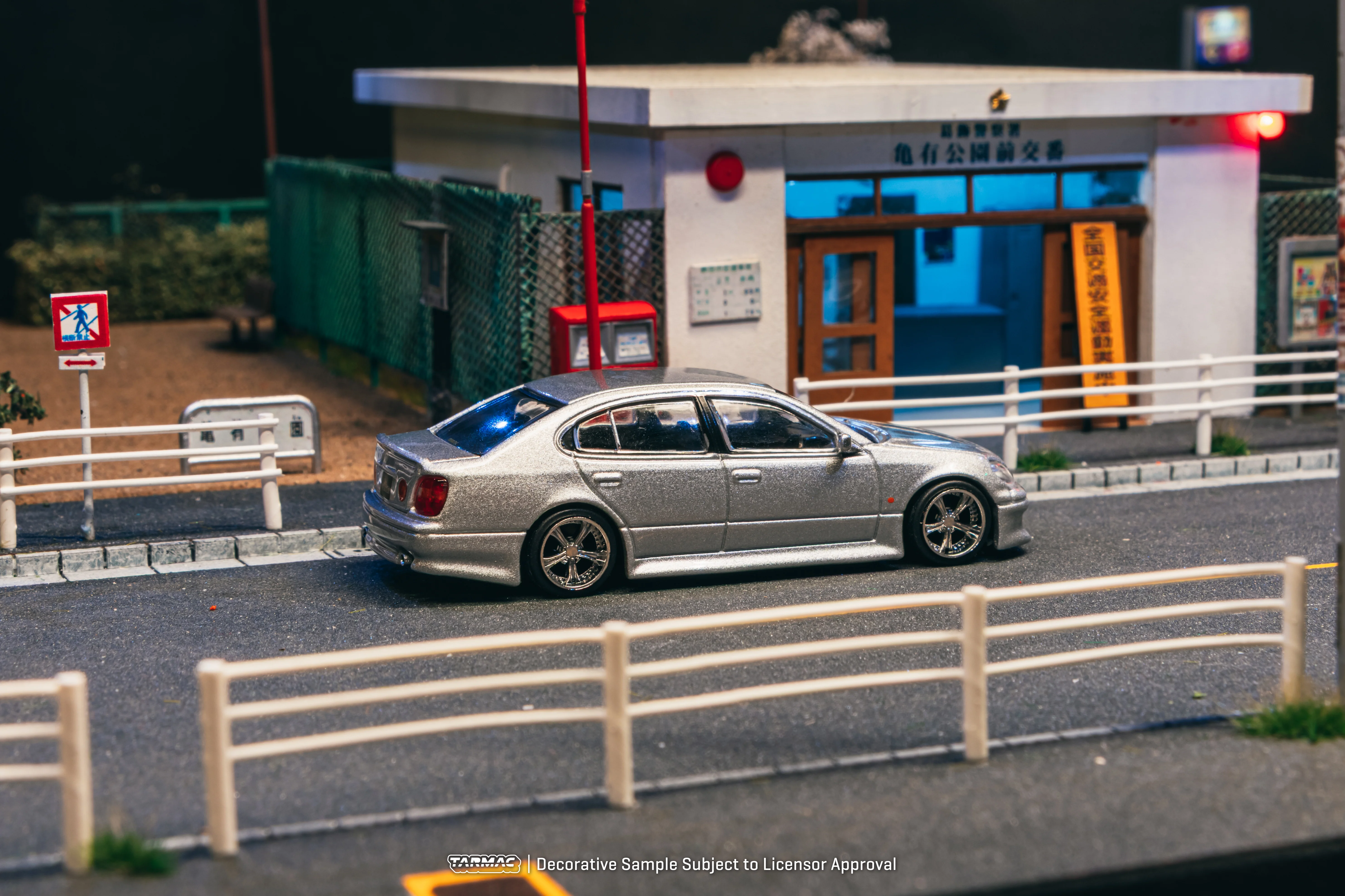 PREORDER TARMAC WORKS GLOBAL64 1/64 VERTEX Toyota Aristo JZS161 Silver T64G-081-SL (Approx. Release Date :  MARCH 2026 subject to manufacturer's final decision) - Image 2