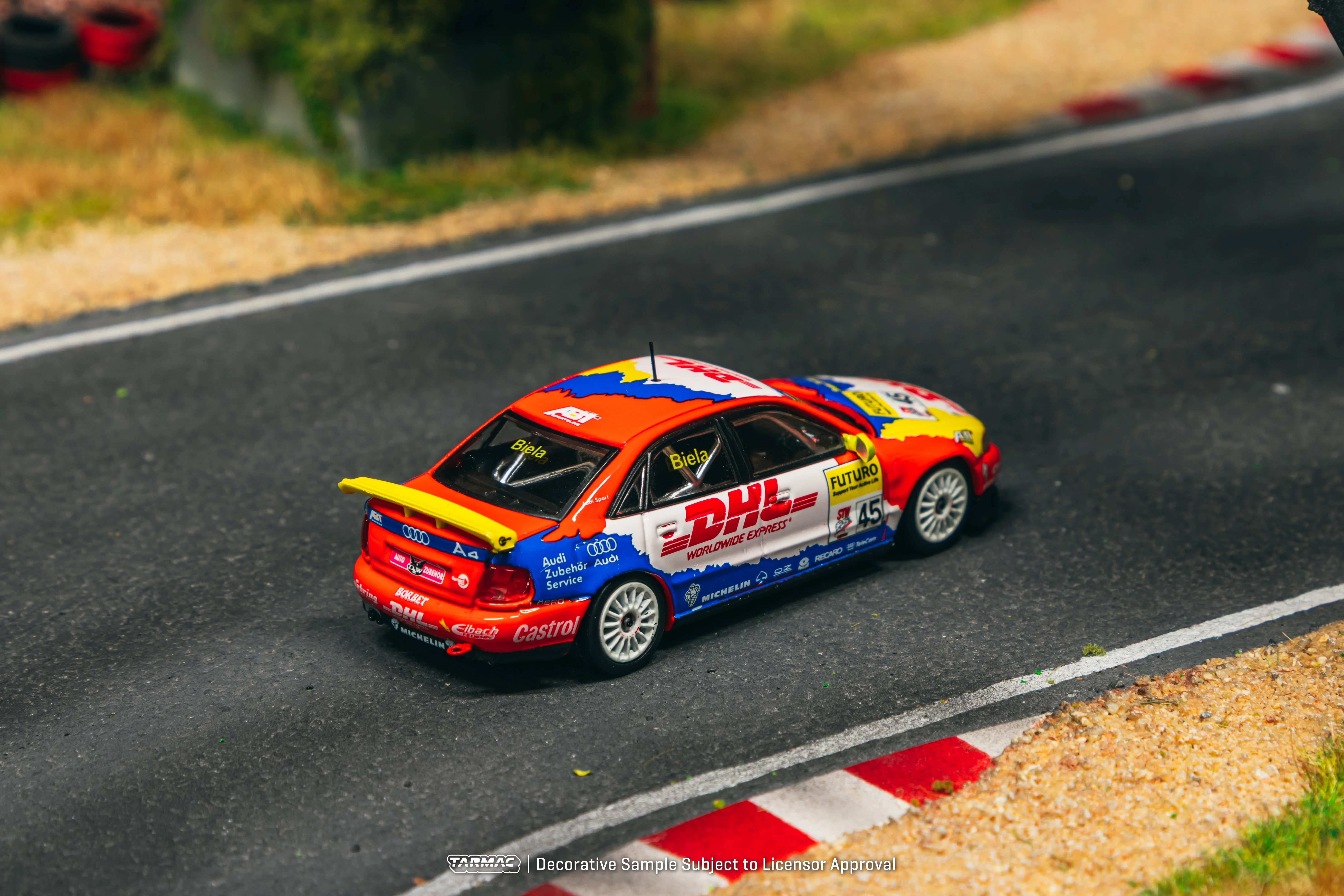 PREORDER TARMAC WORKS HOBBY64 1/64 Audi A4 Quattro Super Tourenwagen Cup 1998 Frank Biela T64-077-98STW45 (Approx. Release Date :  FEB 2026 subject to manufacturer's final decision) - Image 2