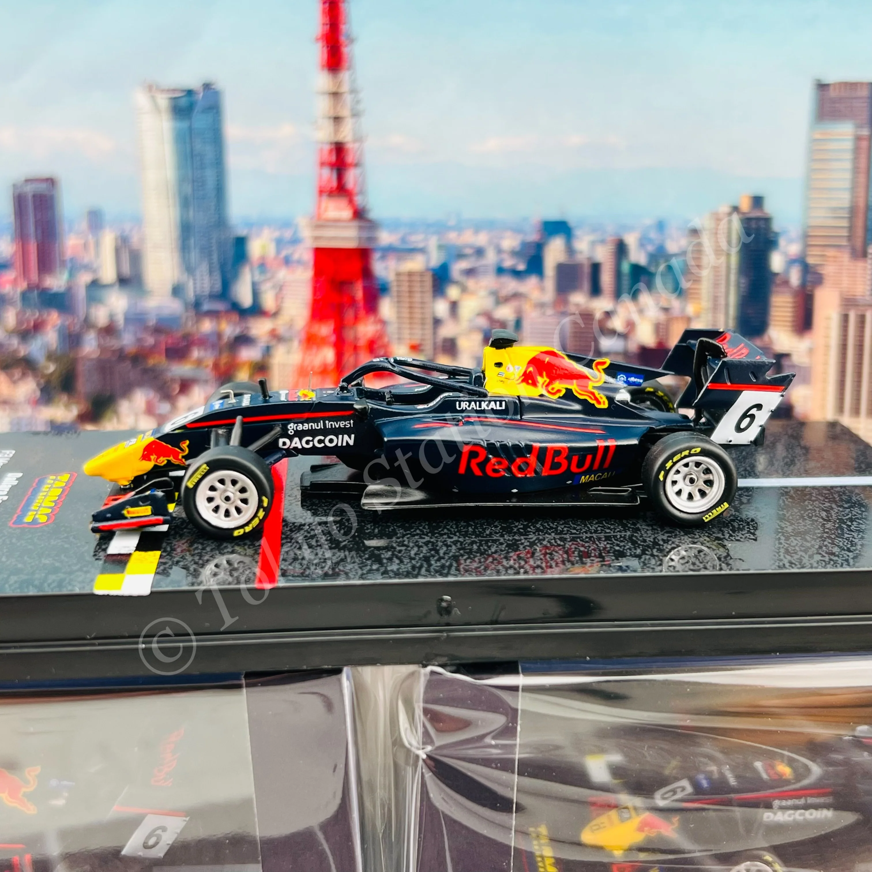 TARMAC WORKS HOBBY64 1/64 Dallara formula 3 Formula 3 Macau Grand Prix FIA F3 World Cup 2019  Jüri VIPS T64-069-19MGP06 - Image 3