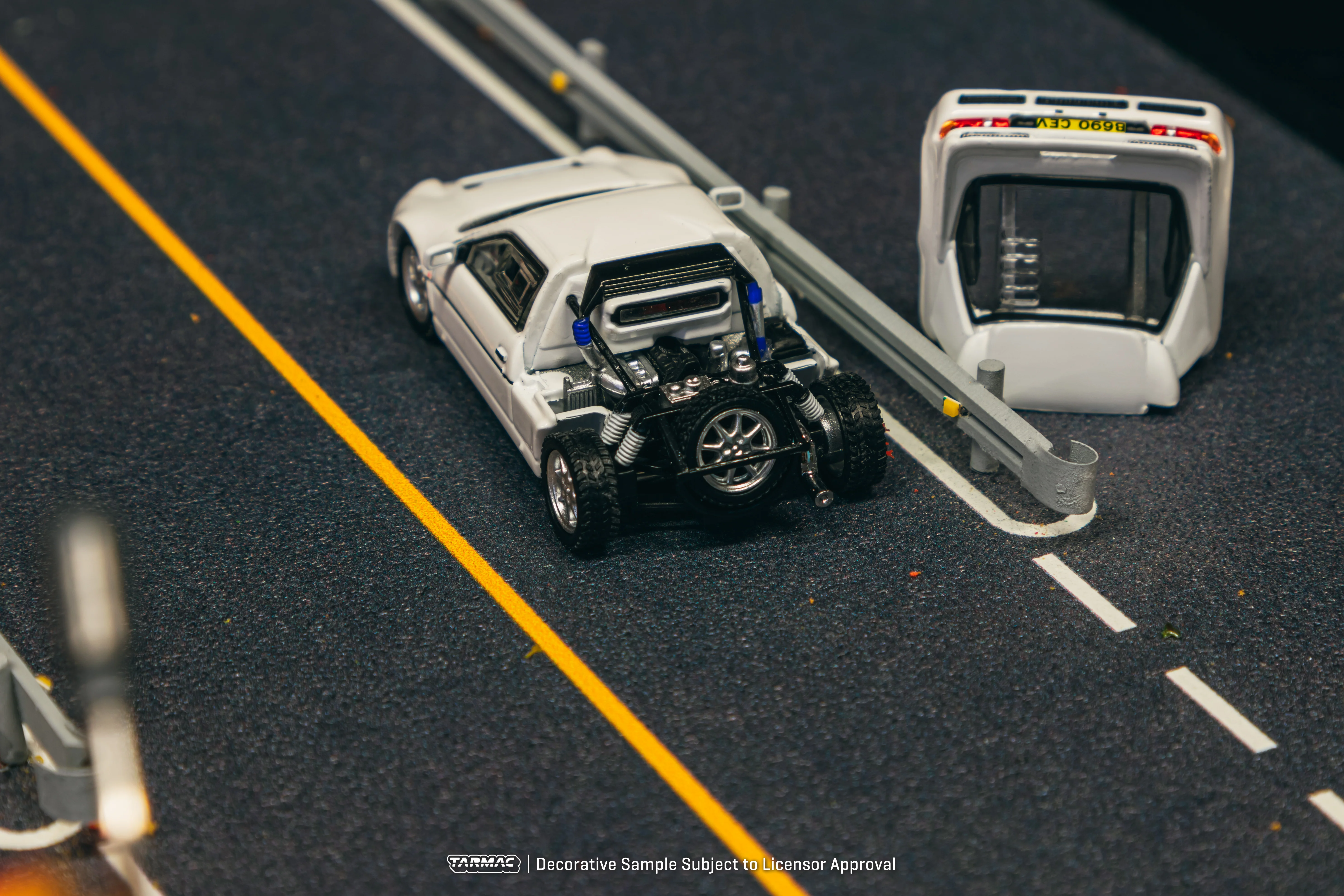 PREORDER TARMAC WORKS HOBBY64+ 1/64 Ford RS200 White T64P-001-WH (Approx. Release Date :  JULY 2025 subject to manufacturer's final decision) - Image 2
