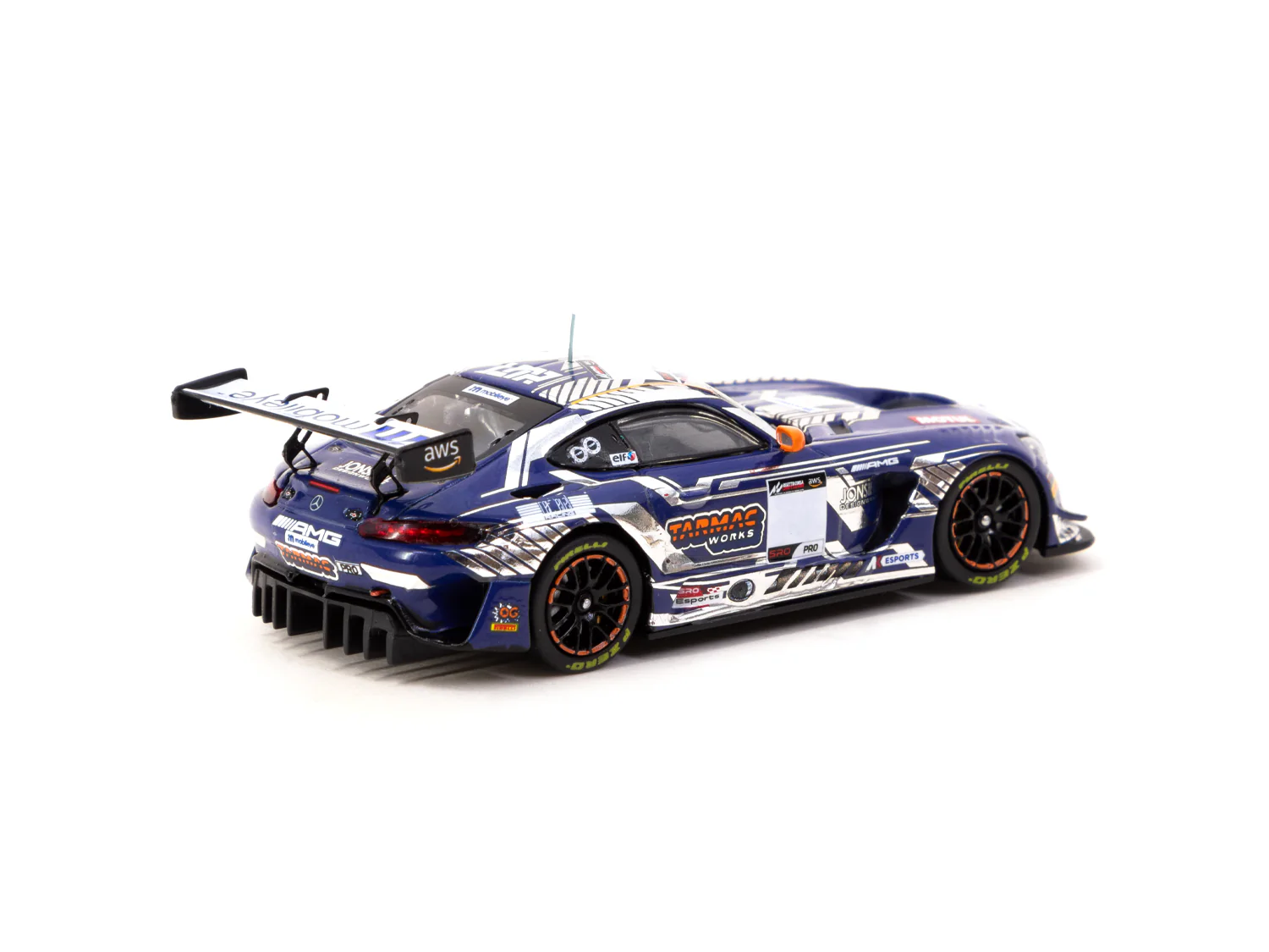 Tarmac Works HOBBY64 1/64 Mercedes-AMG GT3 GT World Challenge Asia Esports 2023 T64-062-LOR - Image 2